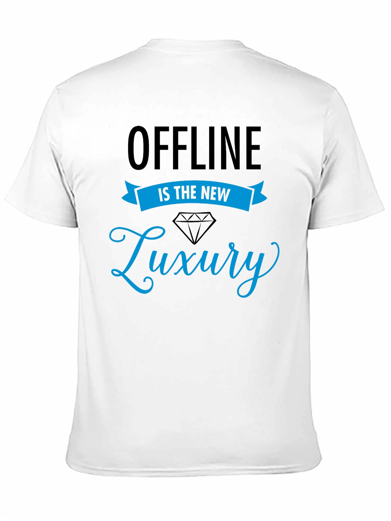 Black Offline is the New Luxury Graphic Tee view 11