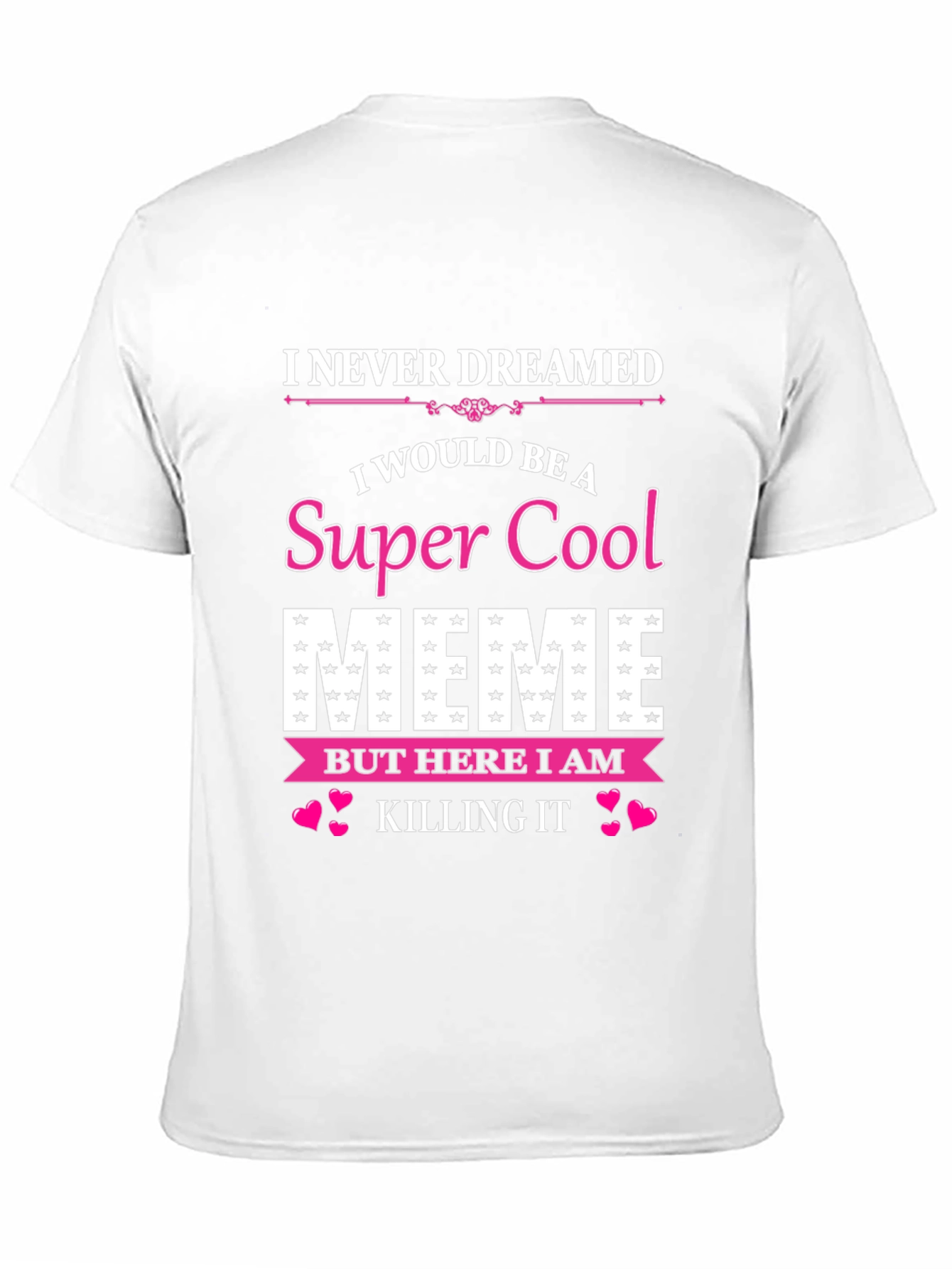 Black Super Cool Meme T-Shirt view 11