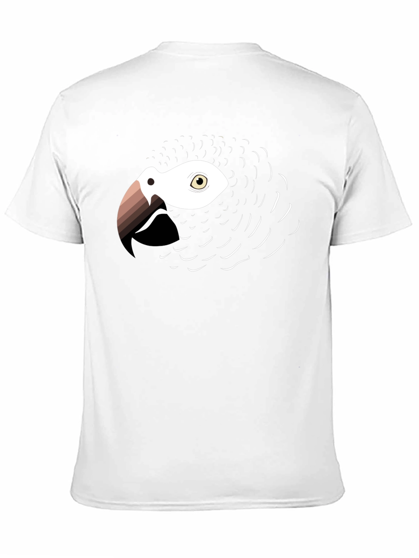 Black Parrot Graphic Tee - Stylish Bird Lover's T-Shirt view 11