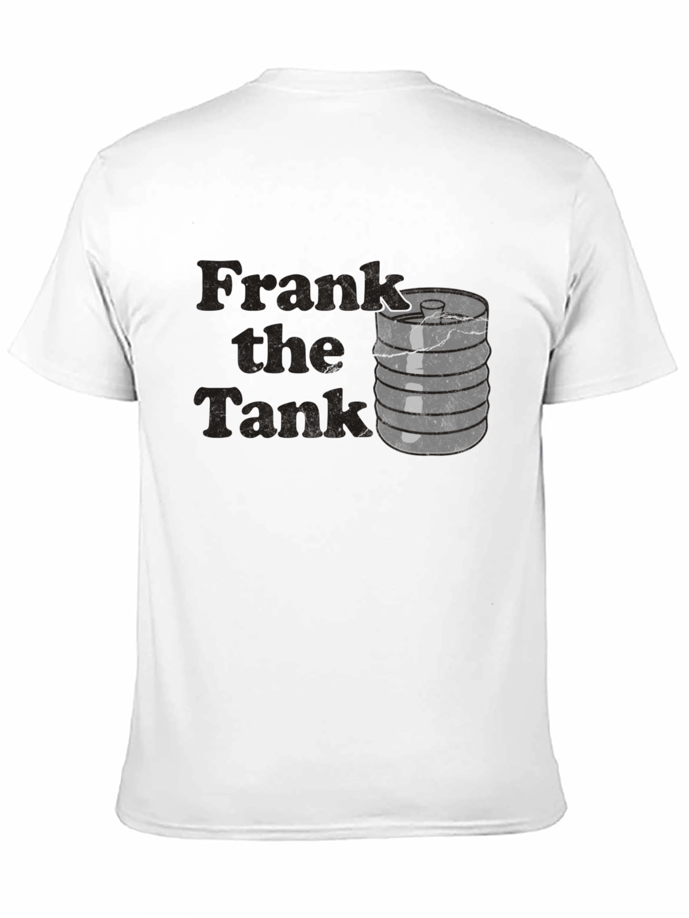 Black Frank the Tank Novelty T-Shirt view 11