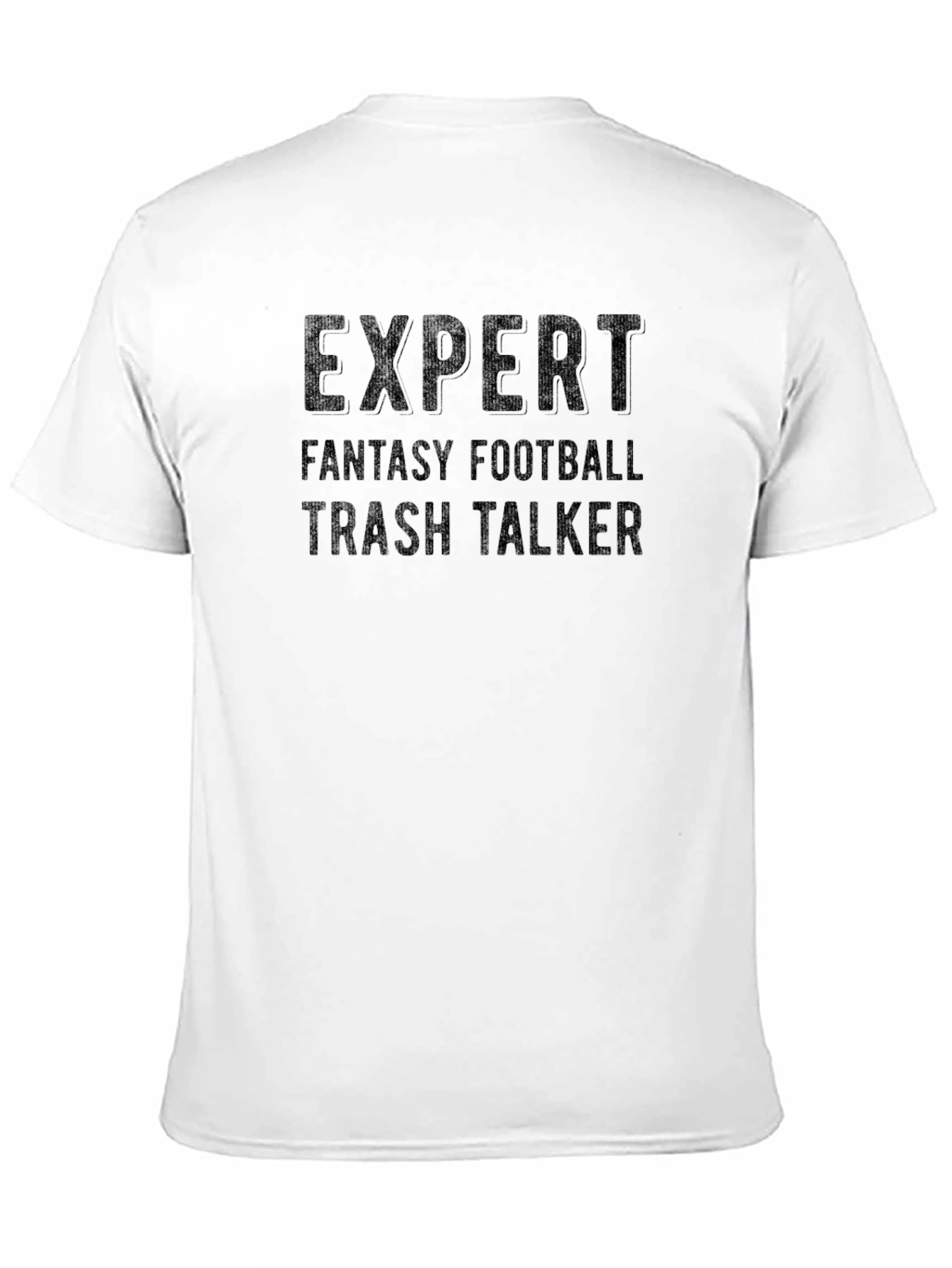 Expert Fantasy Football Trash Talker Black T-Shirt - 11