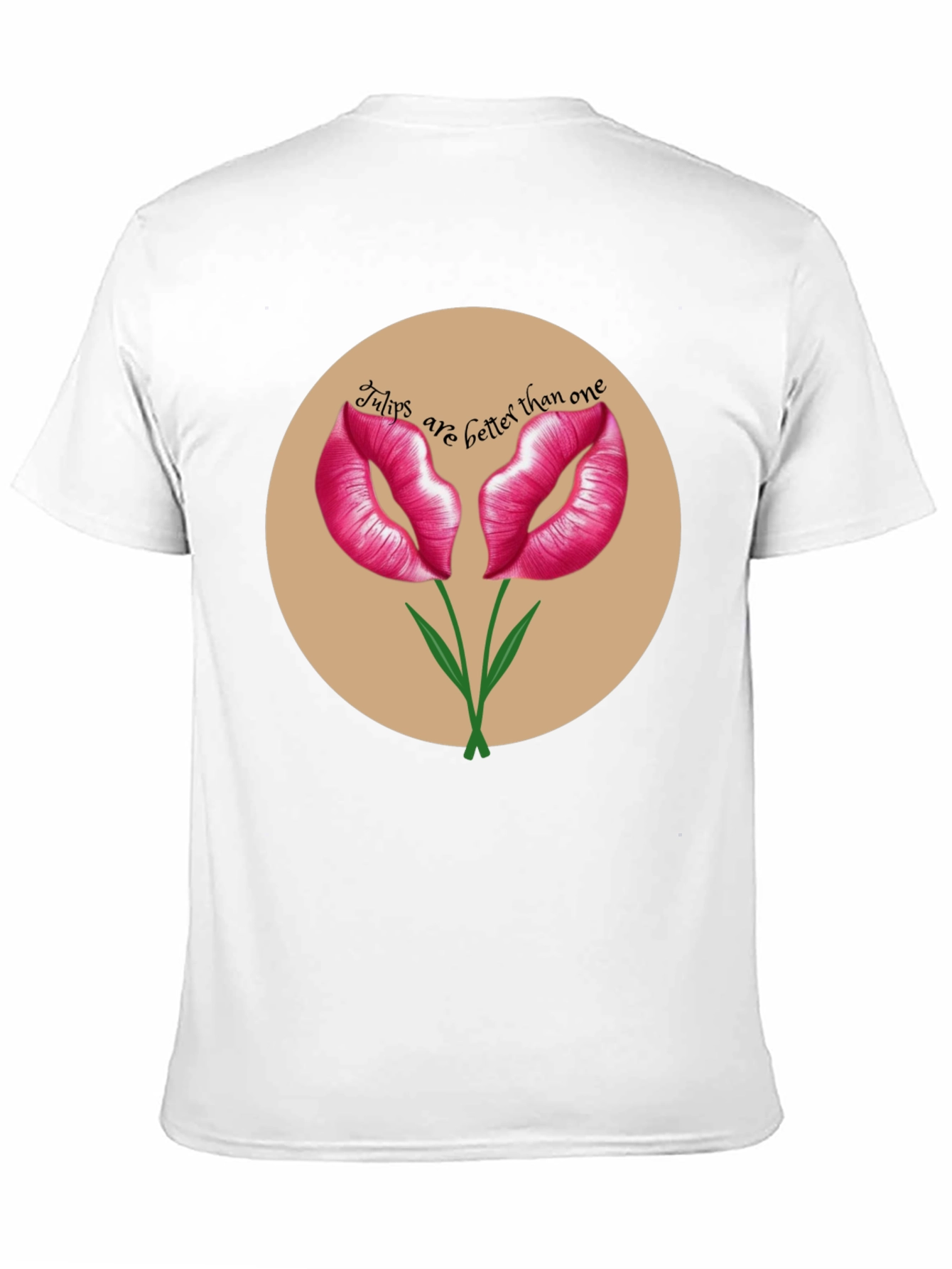 Black Tulips Are Better Than One Black T-Shirt view 11