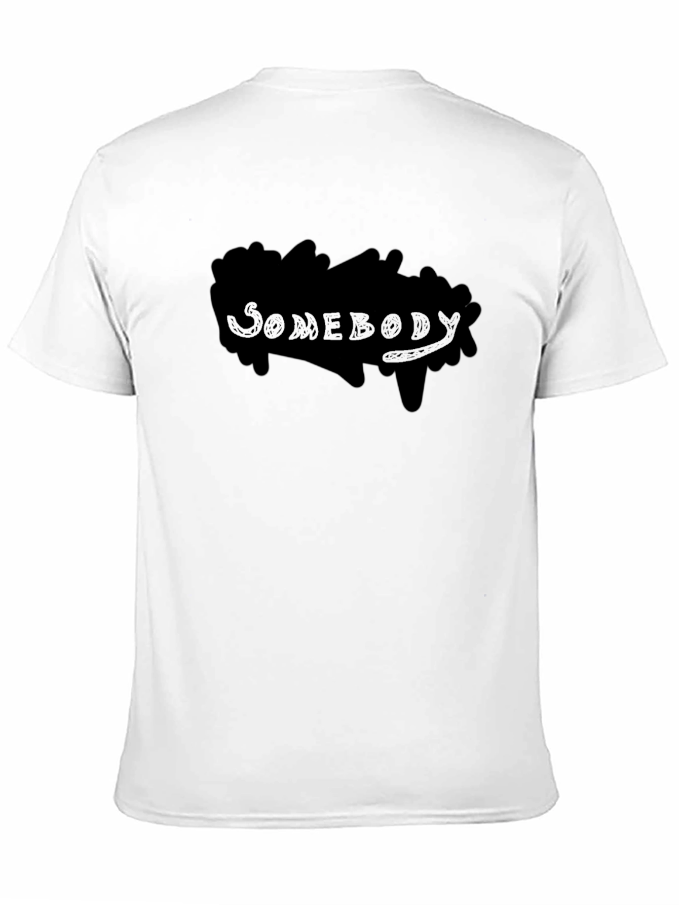 Black Somebody Black Graphic Print T-Shirt view 11