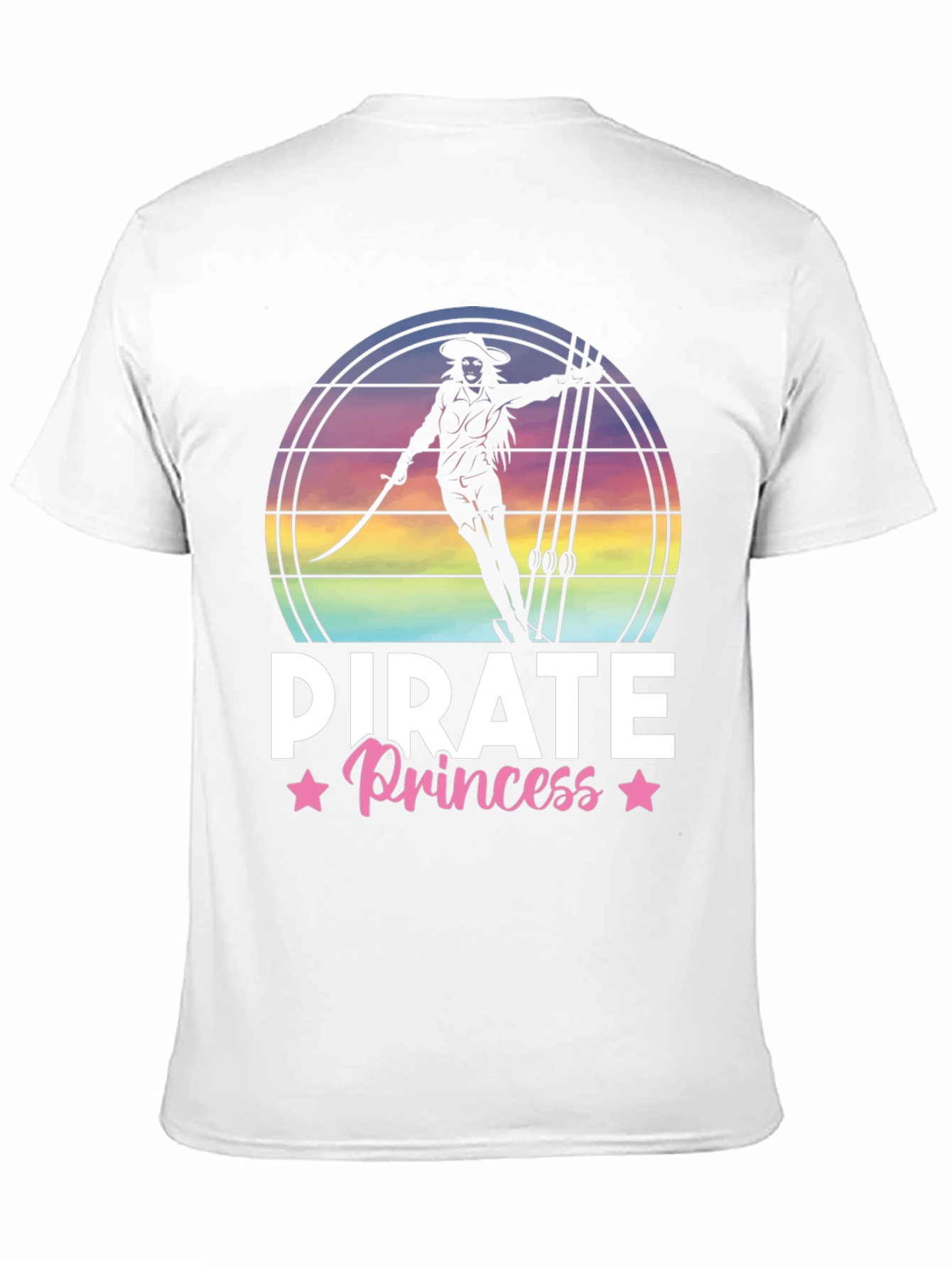 Pirate Princess T-Shirt - Stylish Graphic Tee - 11
