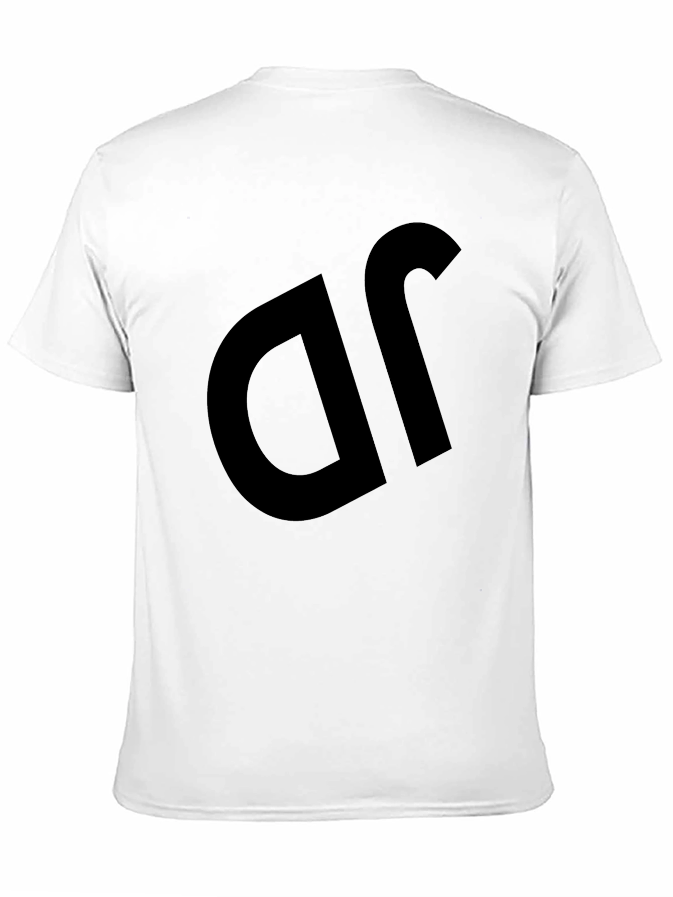 Black Black T-Shirt with Bold Logo view 11