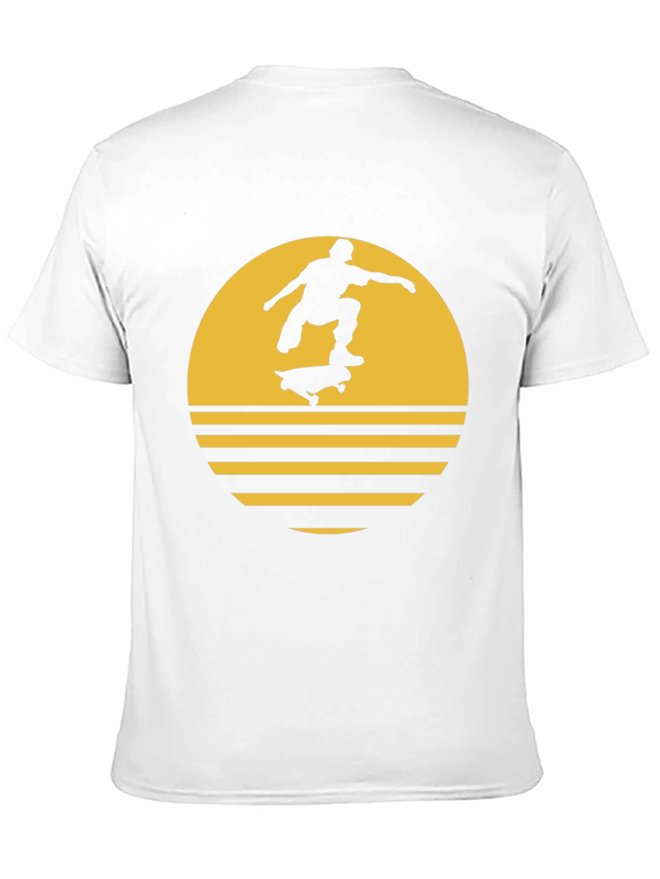 Black Skateboarder Graphic Tee - Black view 11