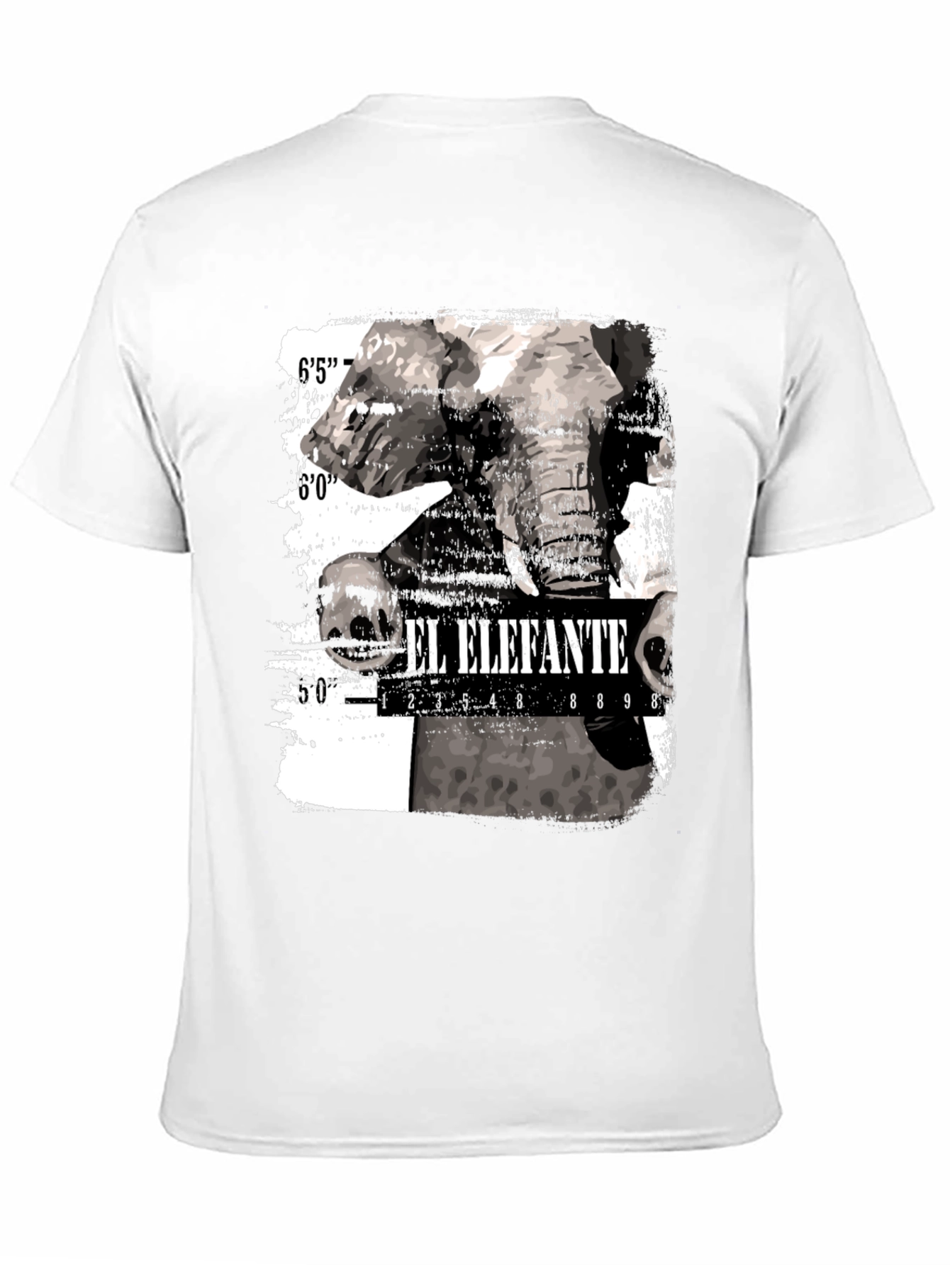 Black El Elefante Graphic Print T-Shirt view 11
