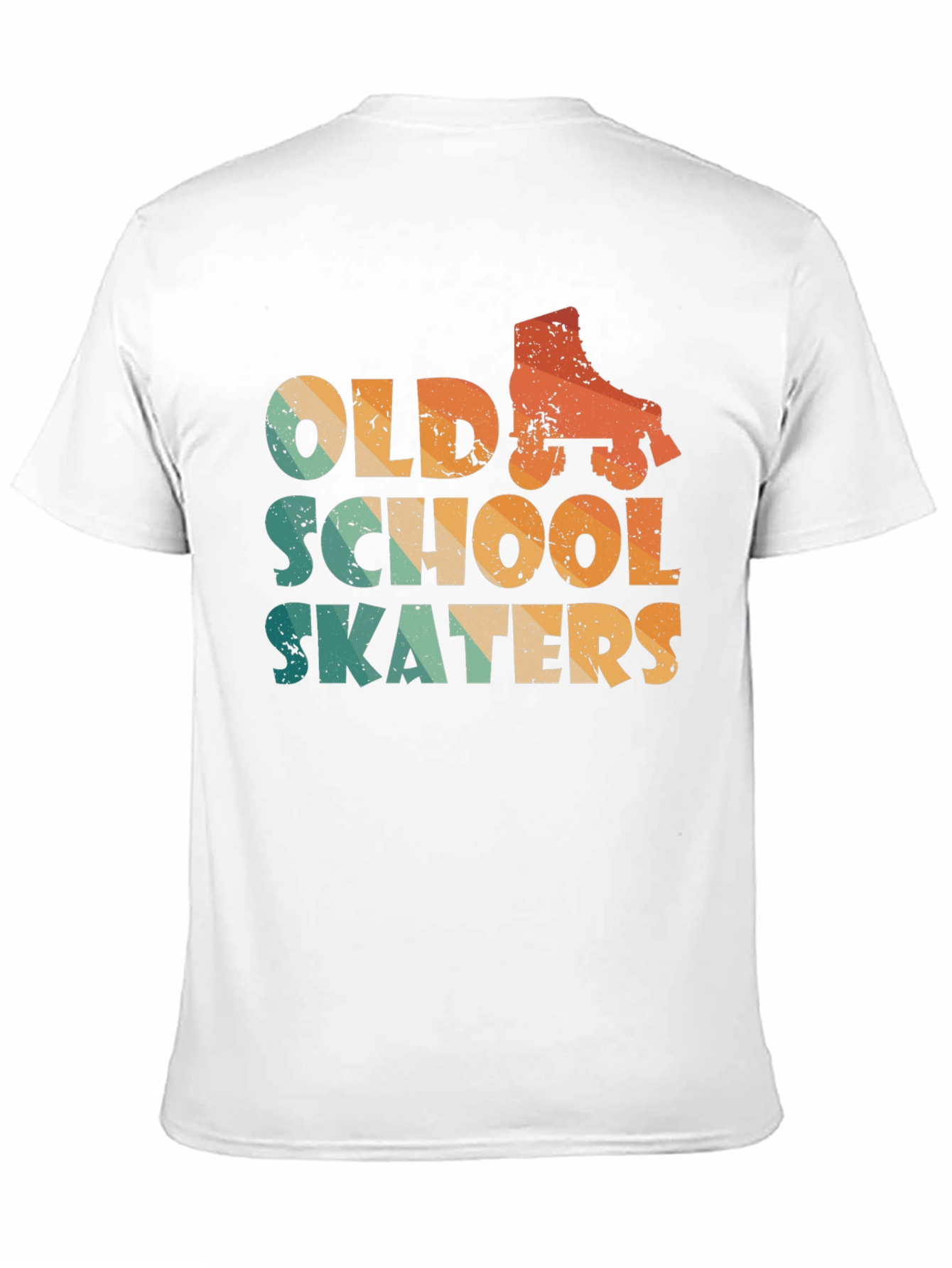Black Vintage Old School Skaters T-Shirt view 11