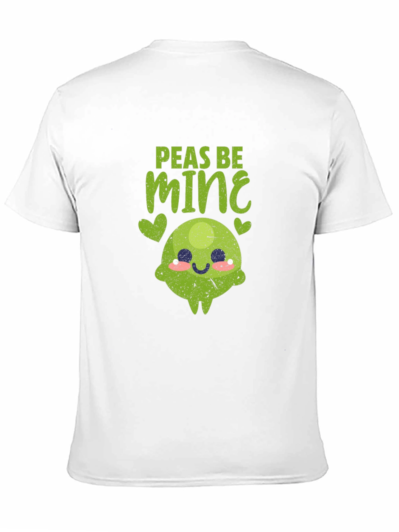 Black Peas Be Mine Valentine's Day T-Shirt view 11