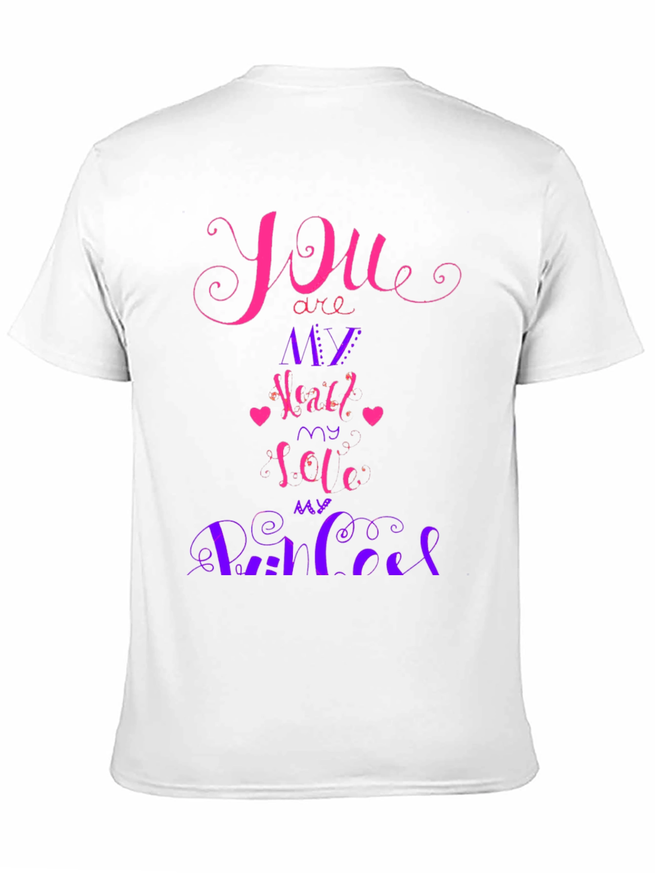 Black You are My Heart and Soul Graphic T-Shirt view 11