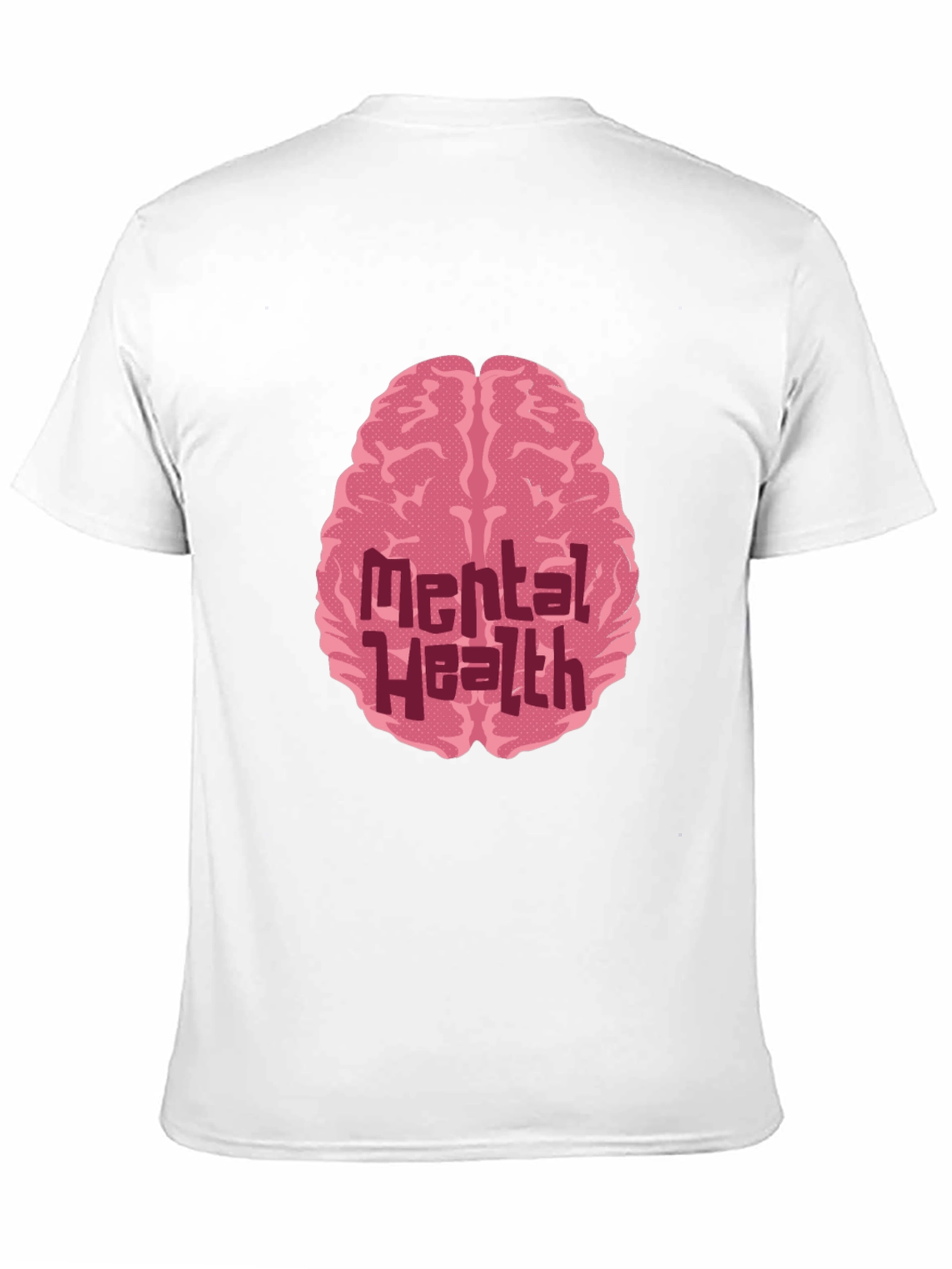 Black Mental Health Brain Graphic Tee - Stylish Awareness T-Shirt view 11