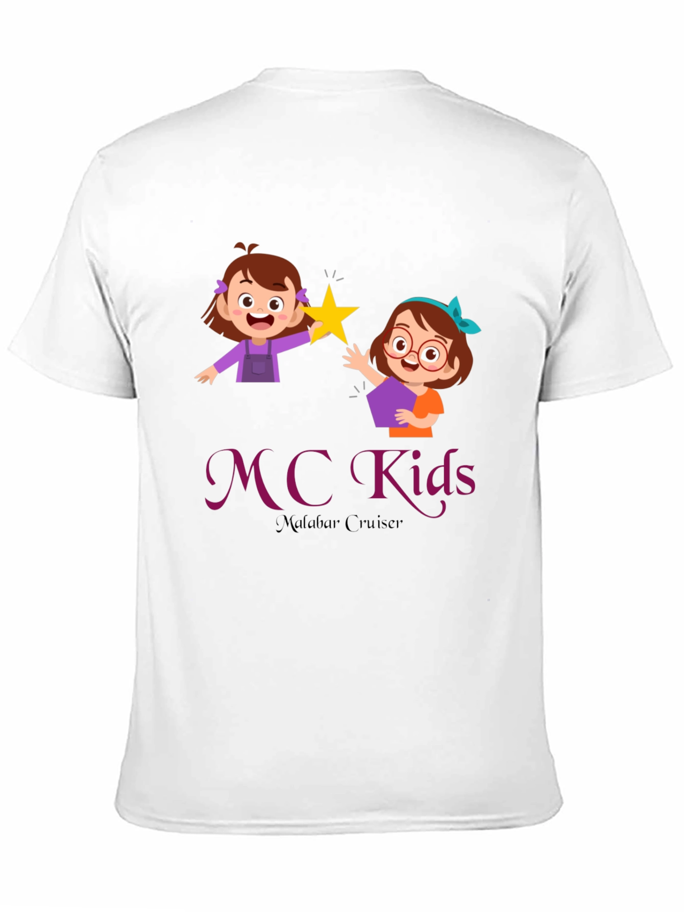 MC Kids Black Graphic T-Shirt - Malabar Cruiser - 11