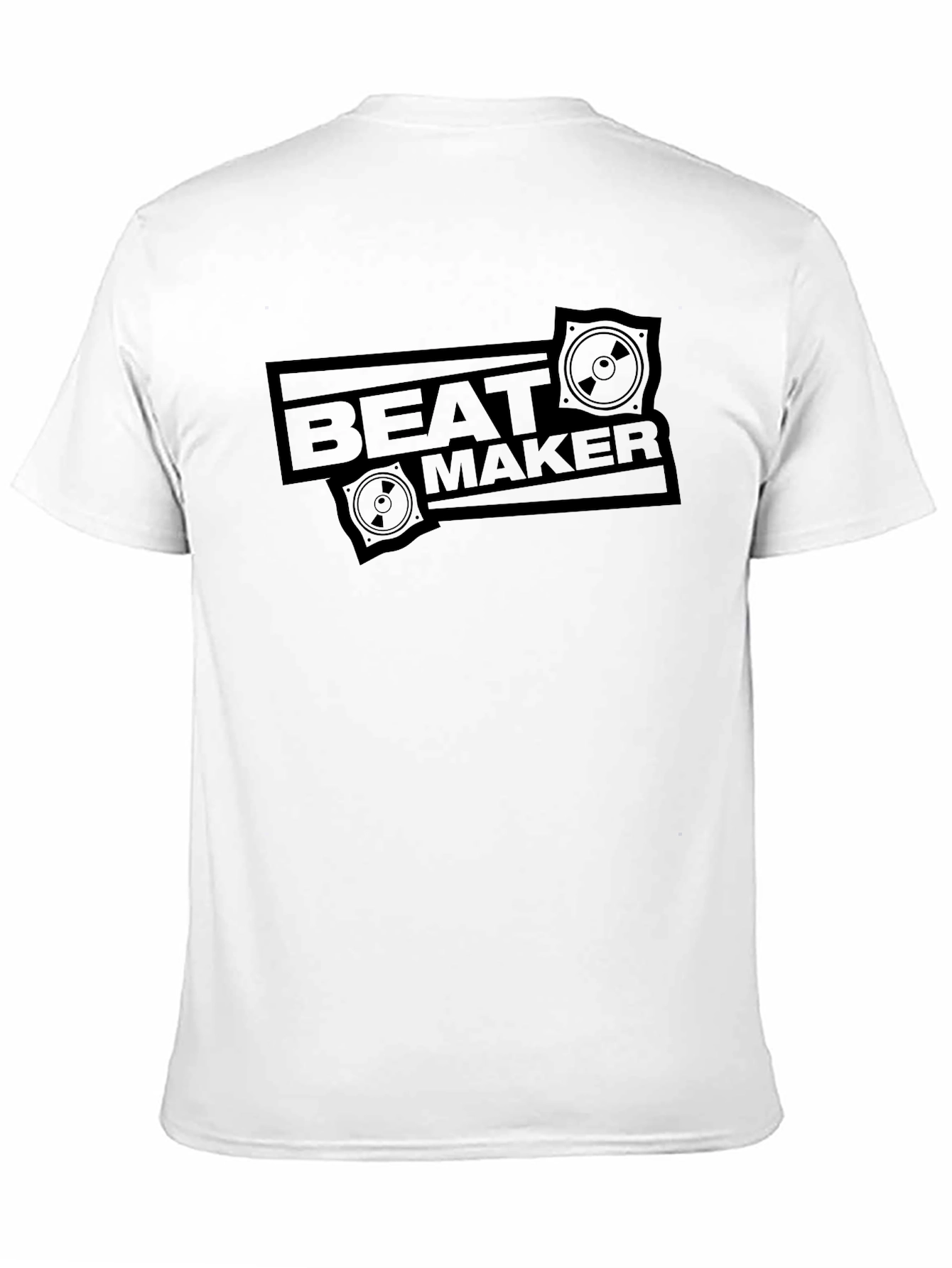 Black Beat Maker Graphic Tee - Musician T-Shirt view 11