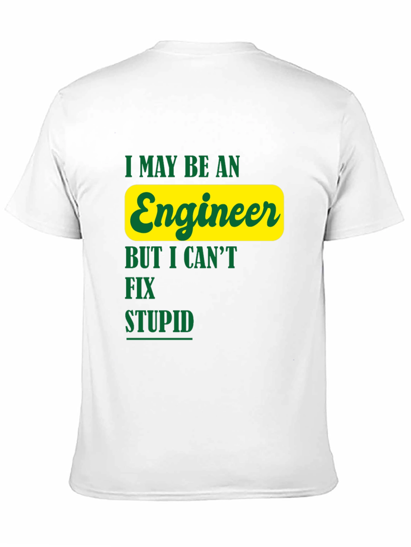 Black Engineer Humor Graphic T-Shirt - Funny & Casual Black Tee view 11