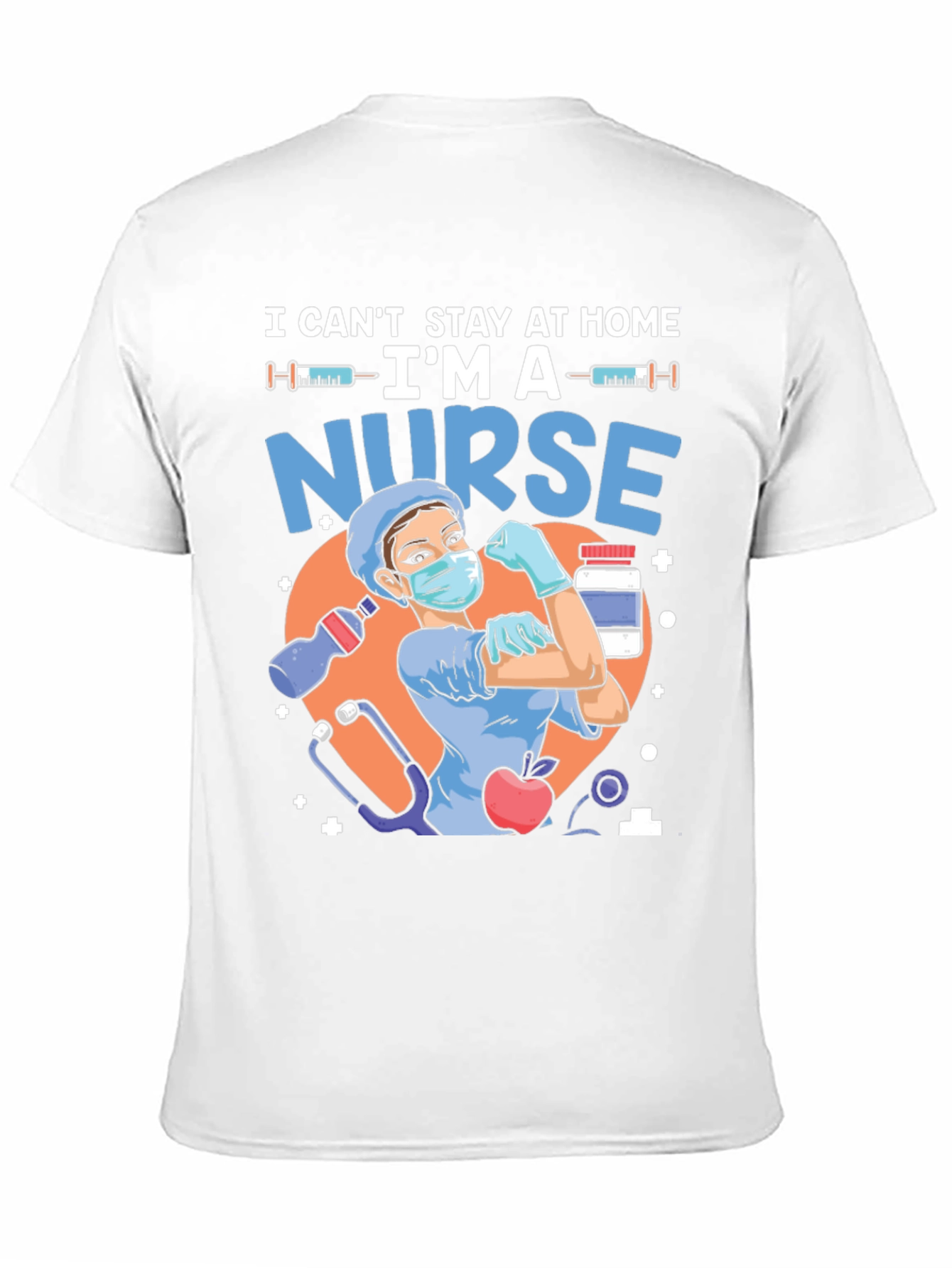 Black Nurse Graphic T-Shirt - Hero Apparel view 11