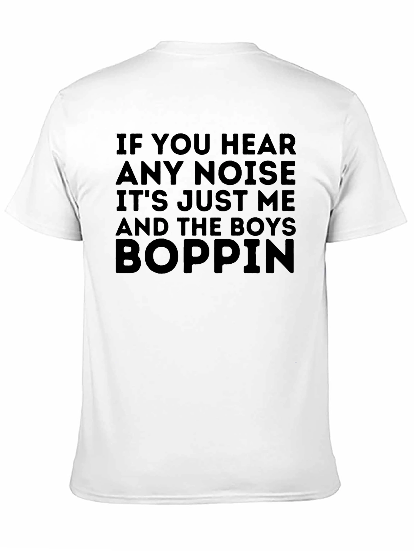 Black Boppin' Crew Neck T-Shirt view 11