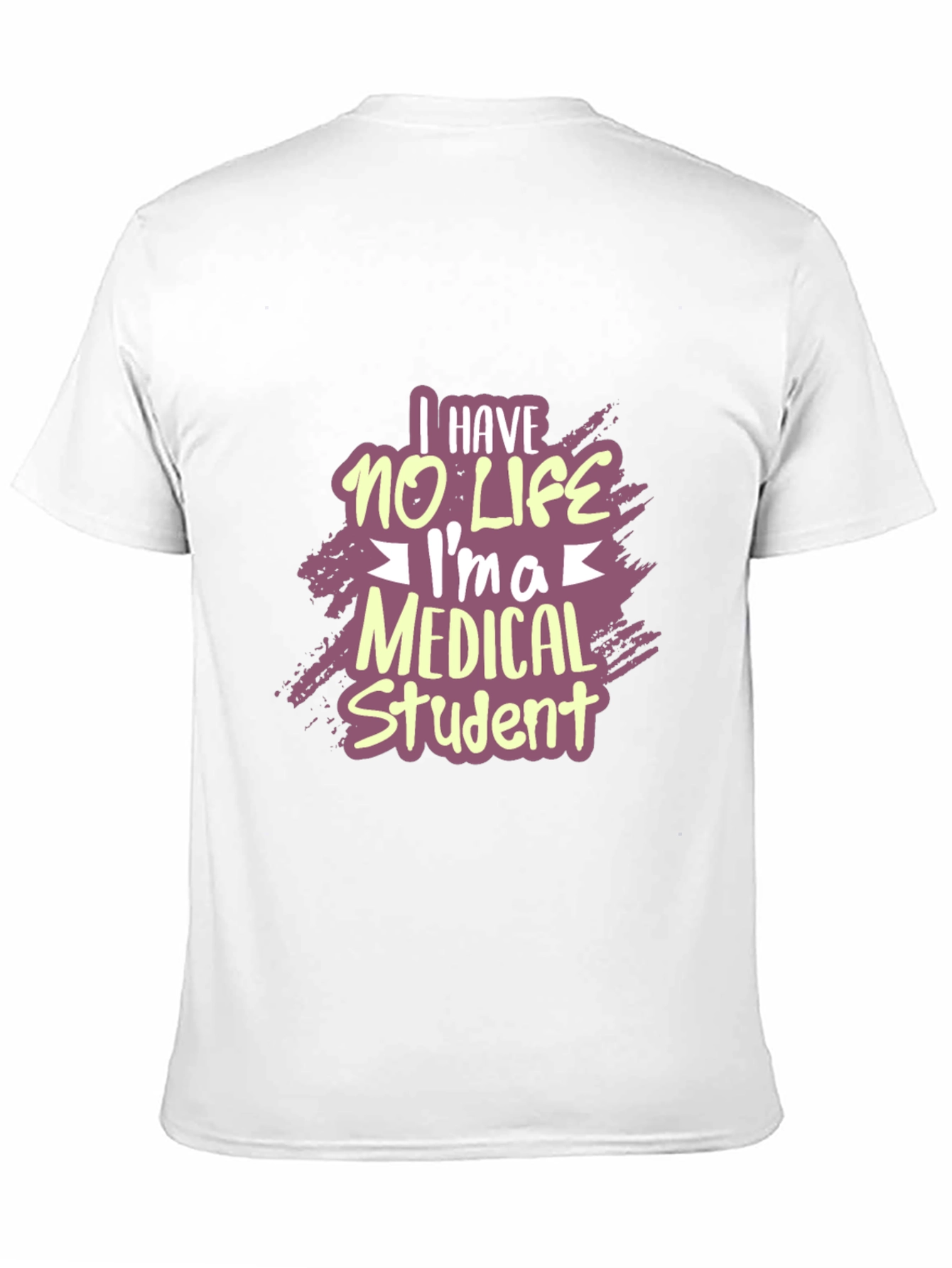 Black Medical Student Humor T-Shirt view 11