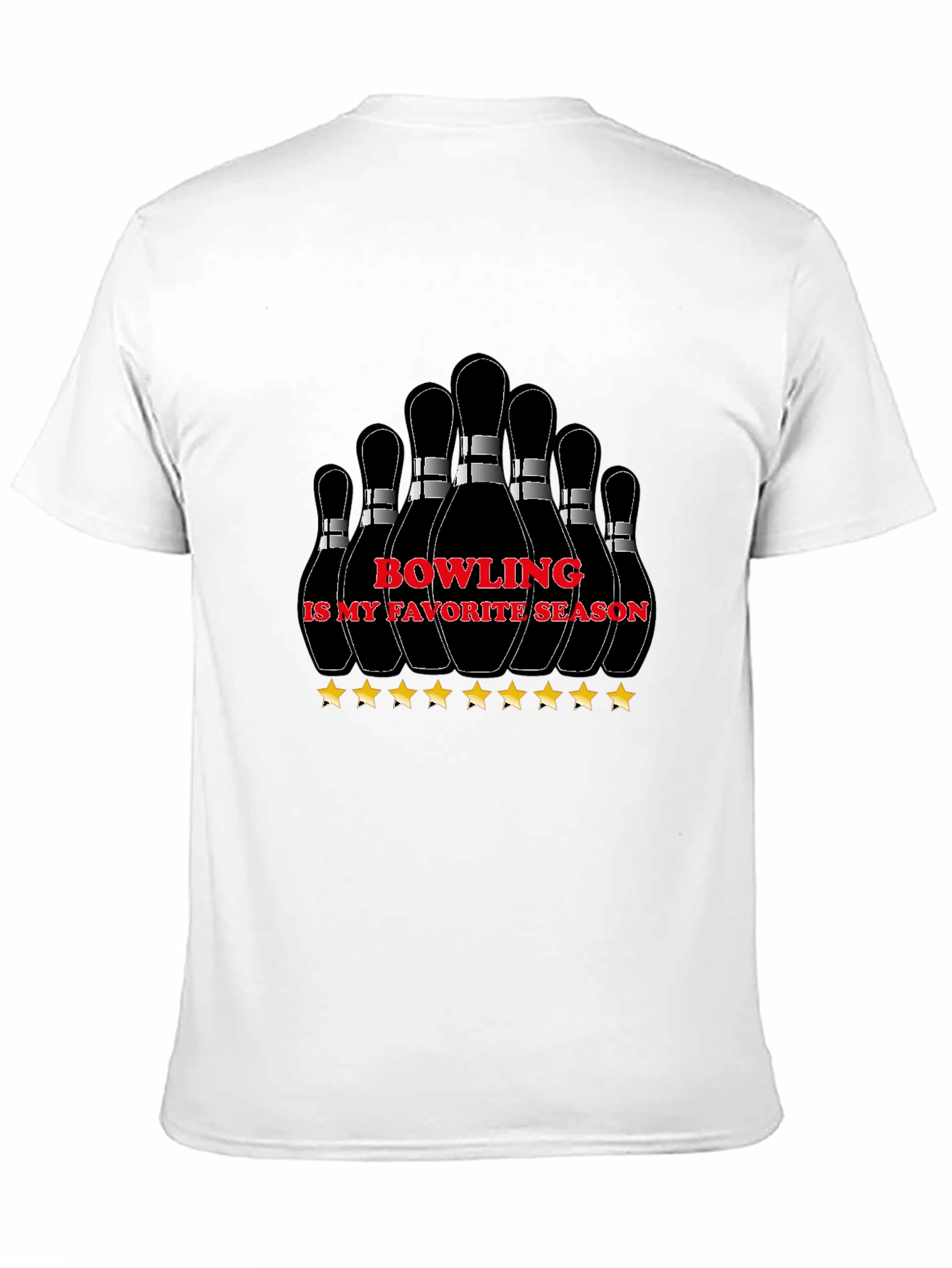 Black Bowling Season Graphic Tee view 11