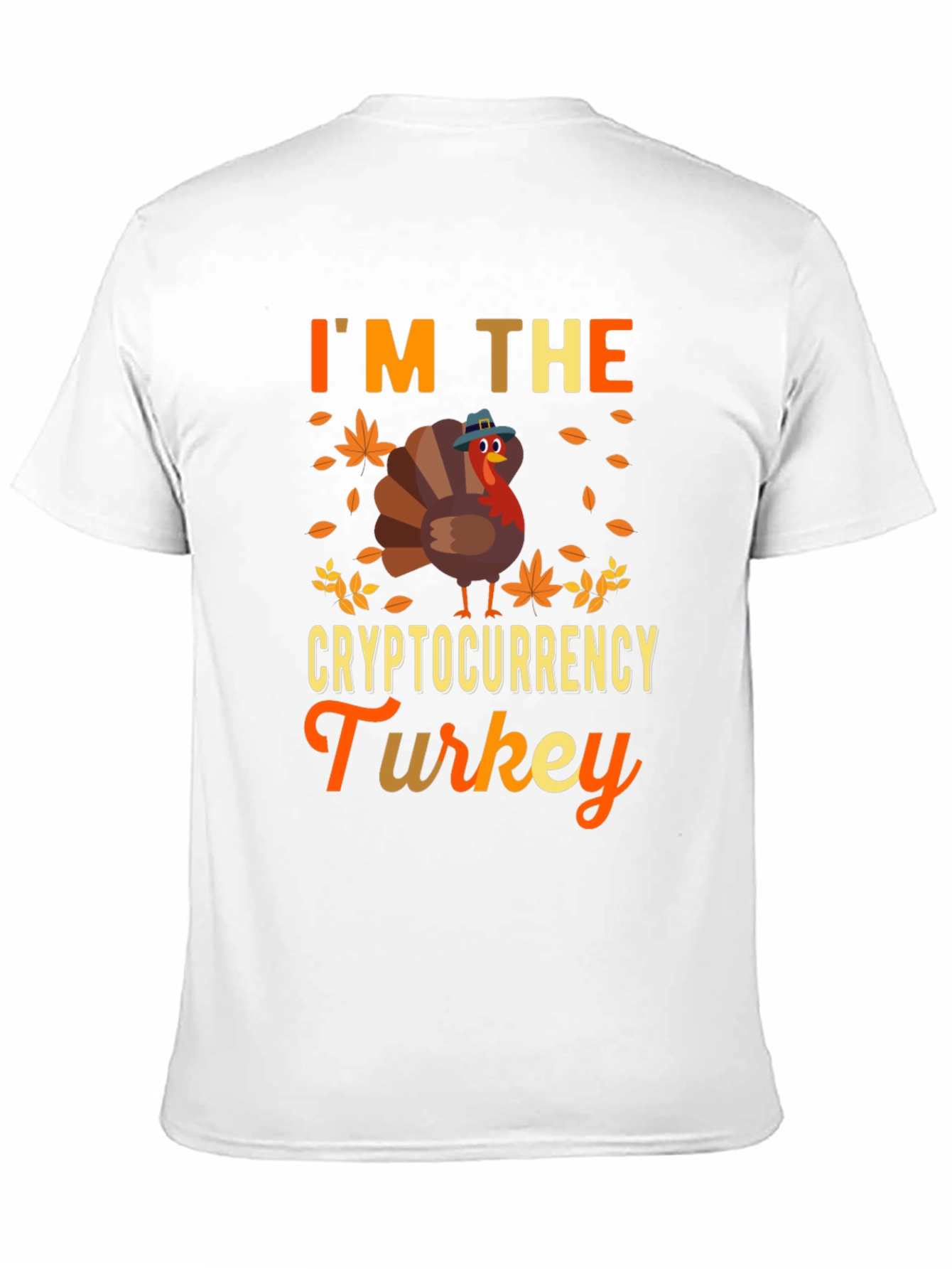 Black Cryptocurrency Turkey T-Shirt view 11