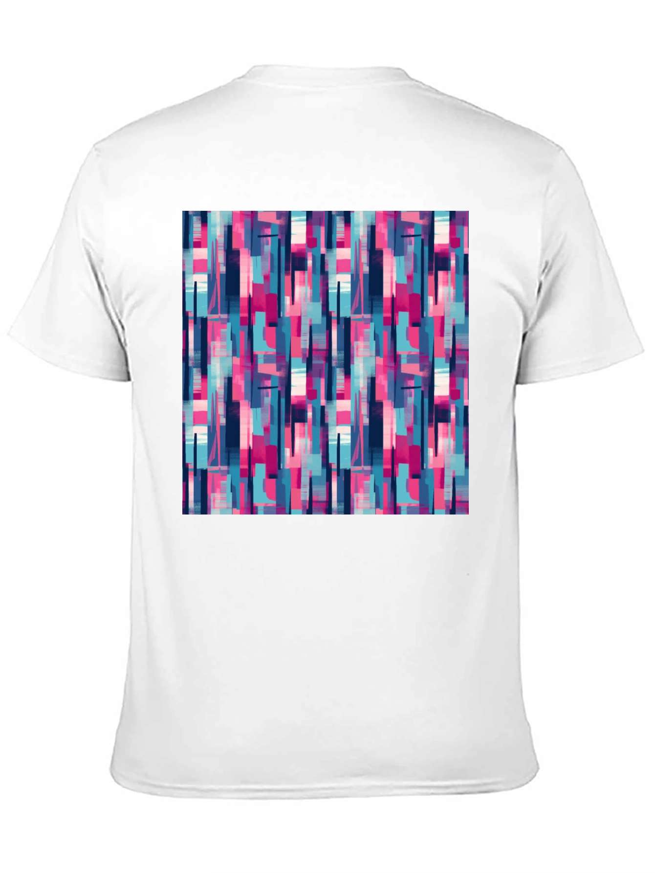 Black Abstract Pattern Tee view 11