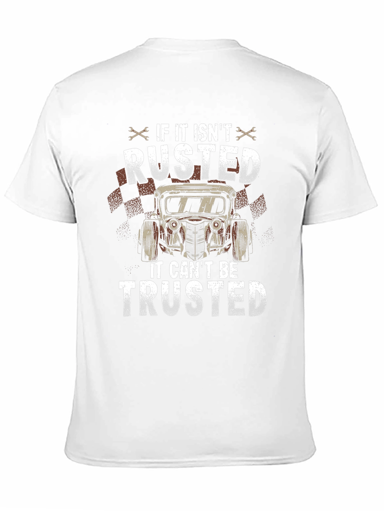 Black Rusted Car T-Shirt view 11