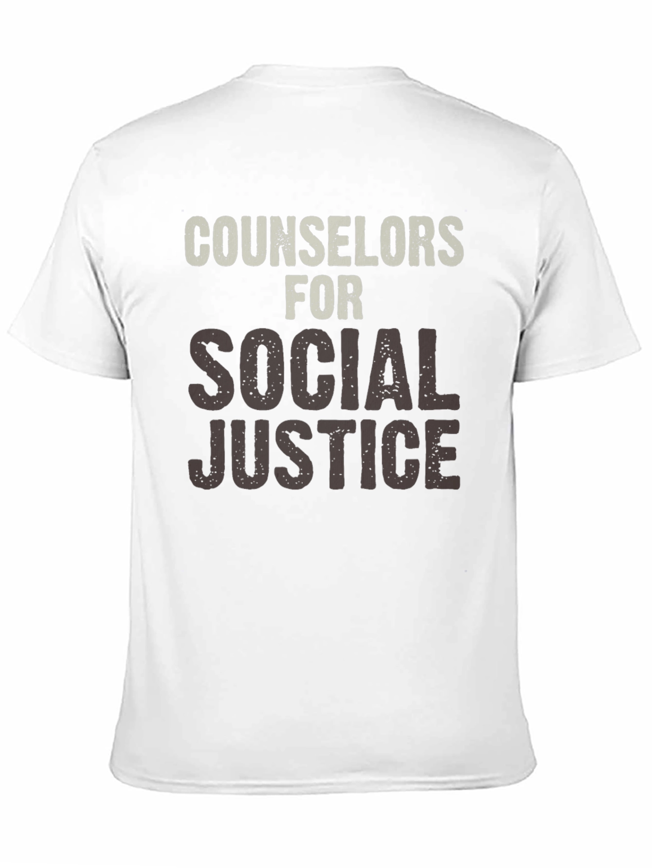 Black Counselors for Social Justice Black T-Shirt view 11