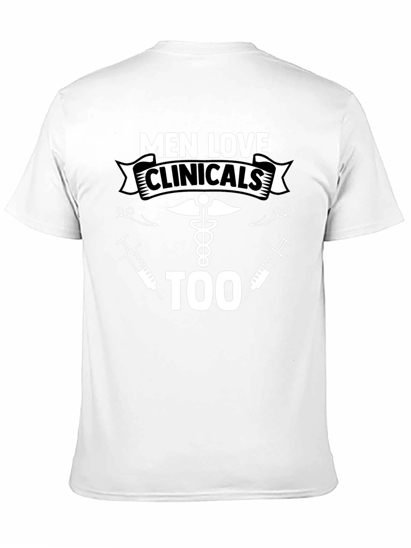 Black Men Love Clinicals Too Funny T-Shirt view 11