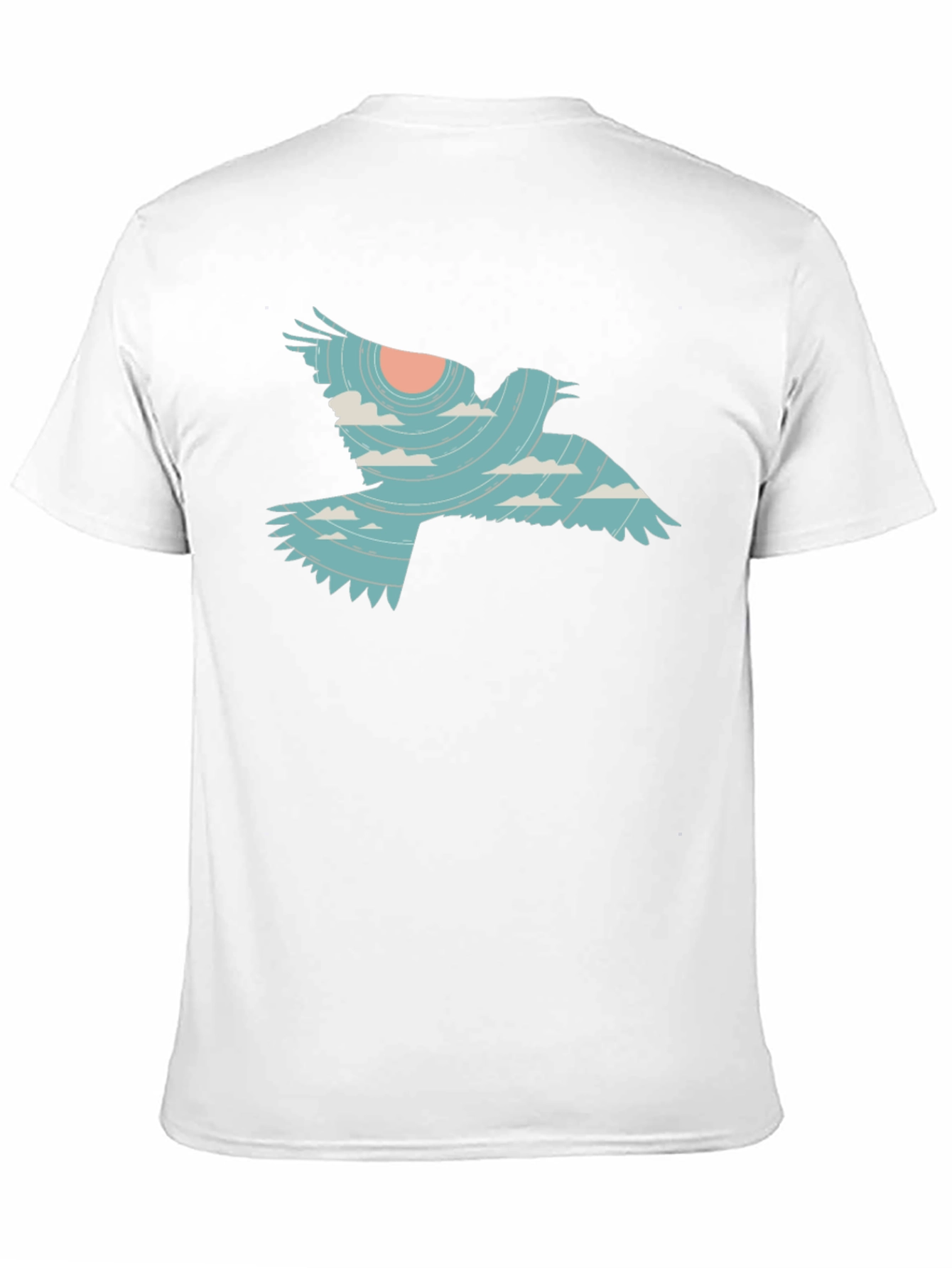 Black Sky Bird Graphic Tee - Unique Design view 11