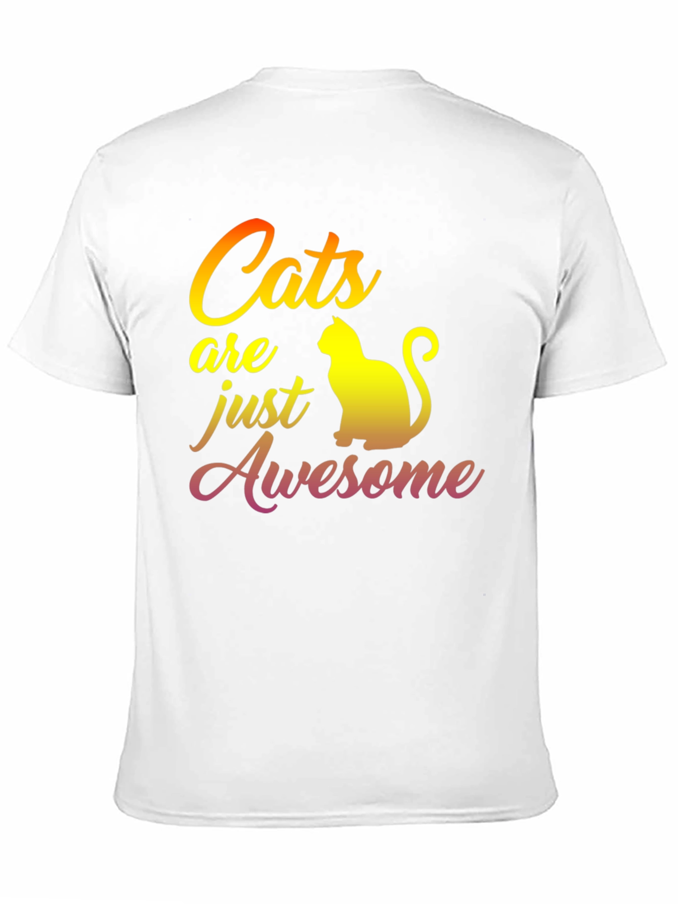Black Cats Are Awesome Graphic T-Shirt view 11