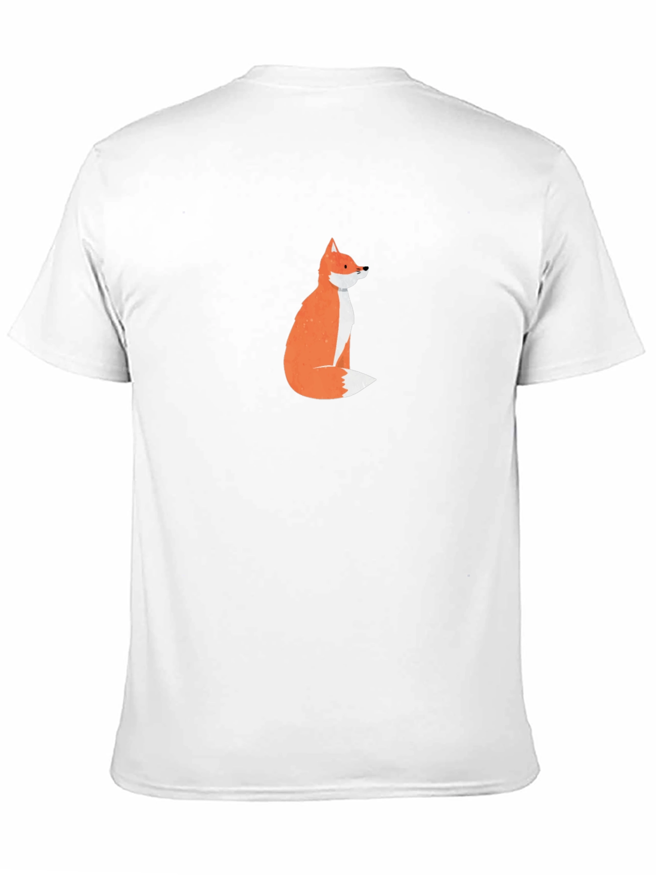 Black Fox Graphic Black Cotton T-Shirt view 11