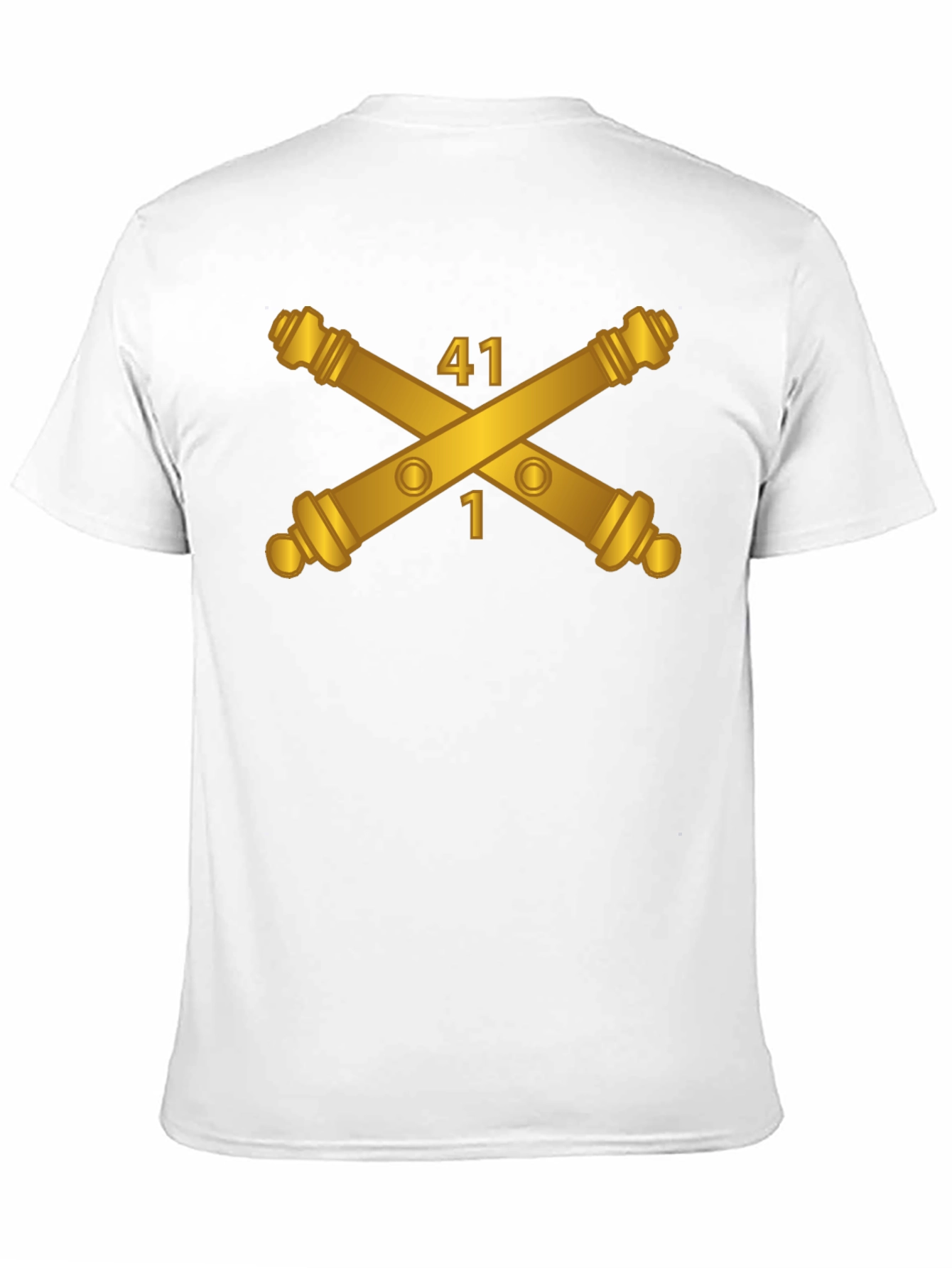 Black 41st Field Artillery Regiment T-Shirt view 11