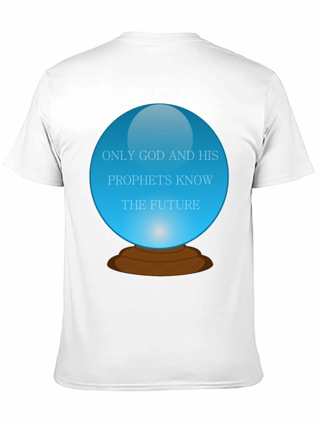 Black Mystic Future T-Shirt: Only God and His Prophets Know view 11