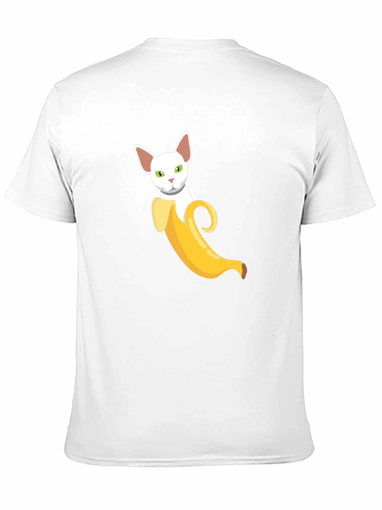 Black Banana Cat Graphic Tee - Quirky, Comfy view 11