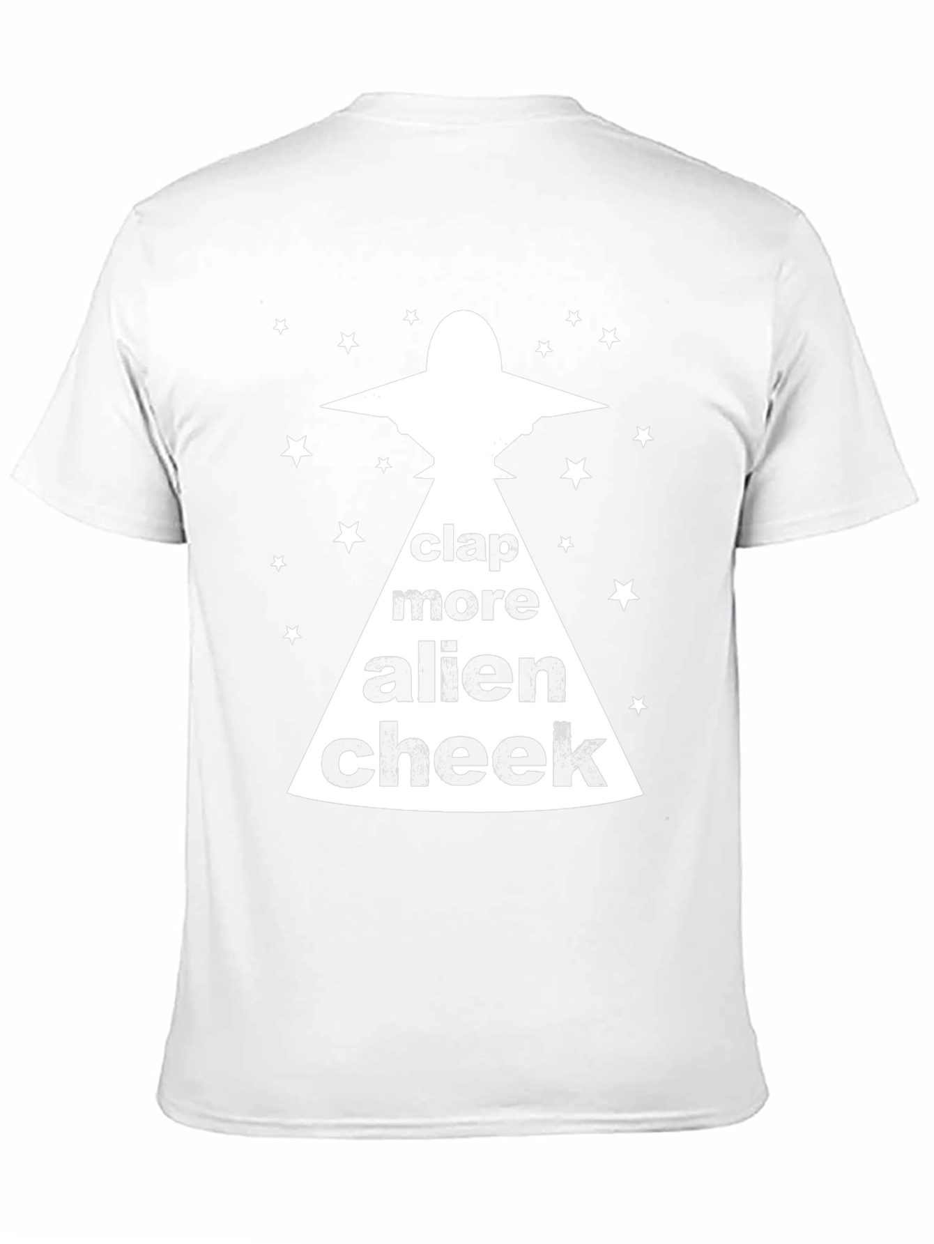 Black Clap More Alien Cheek Graphic Tee view 11