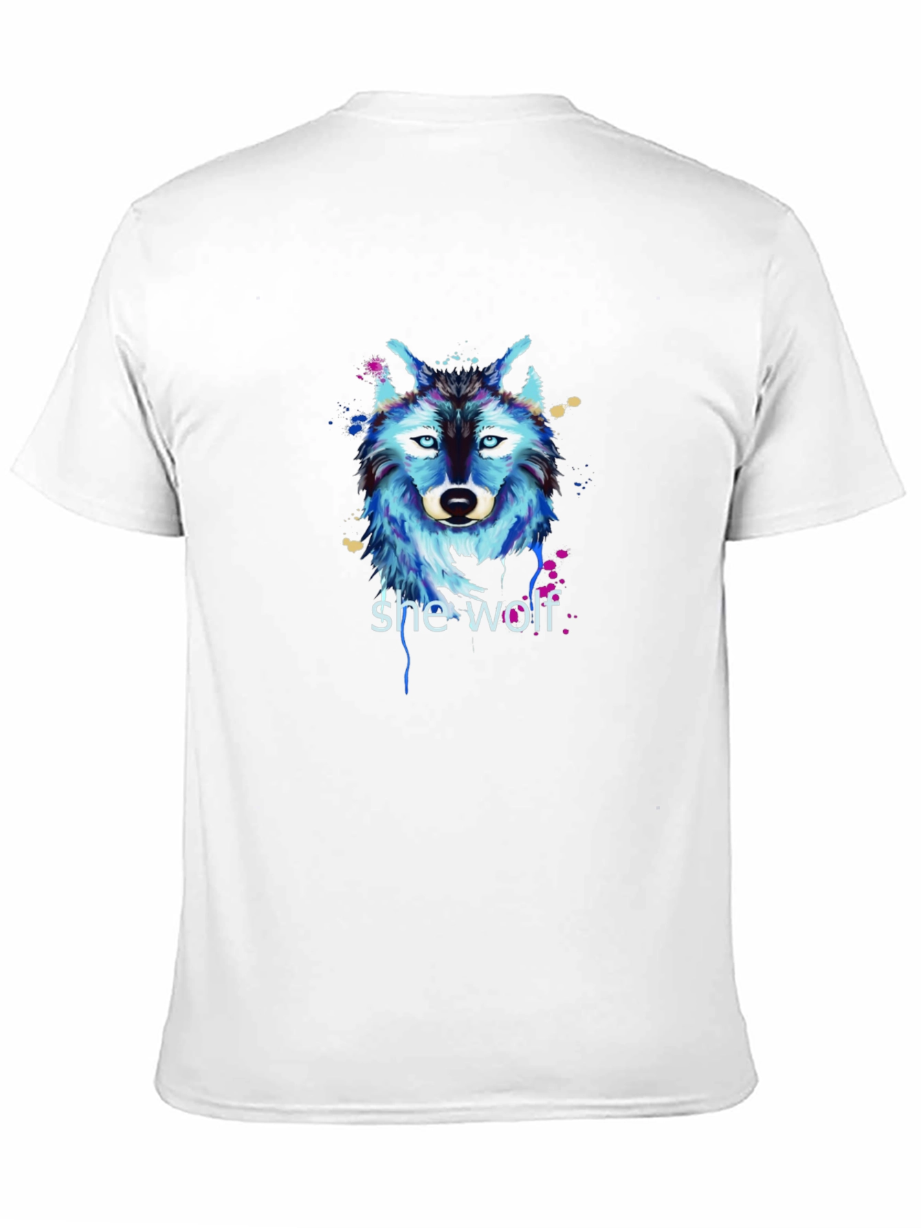 Black She Wolf Graphic T-Shirt view 11