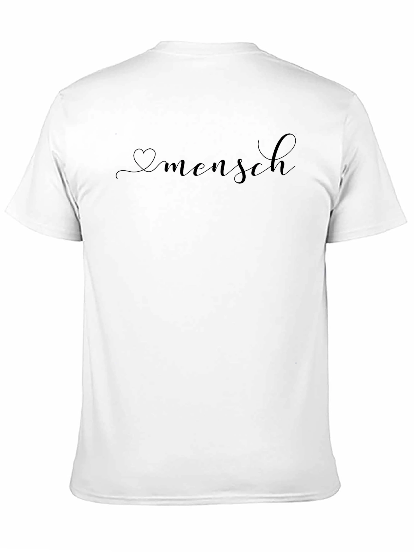 Black Heart Mensch Black T-Shirt view 11