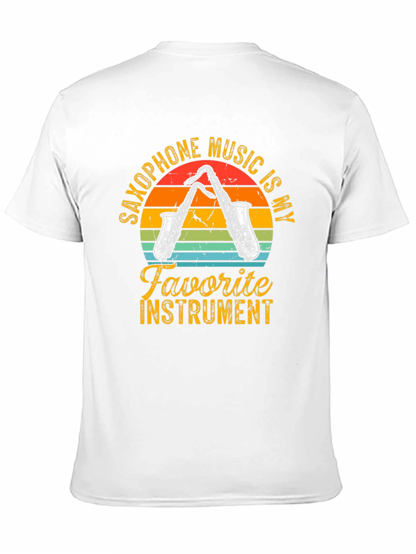 Saxophone Music Is My Favorite Instrument T-Shirt - 11