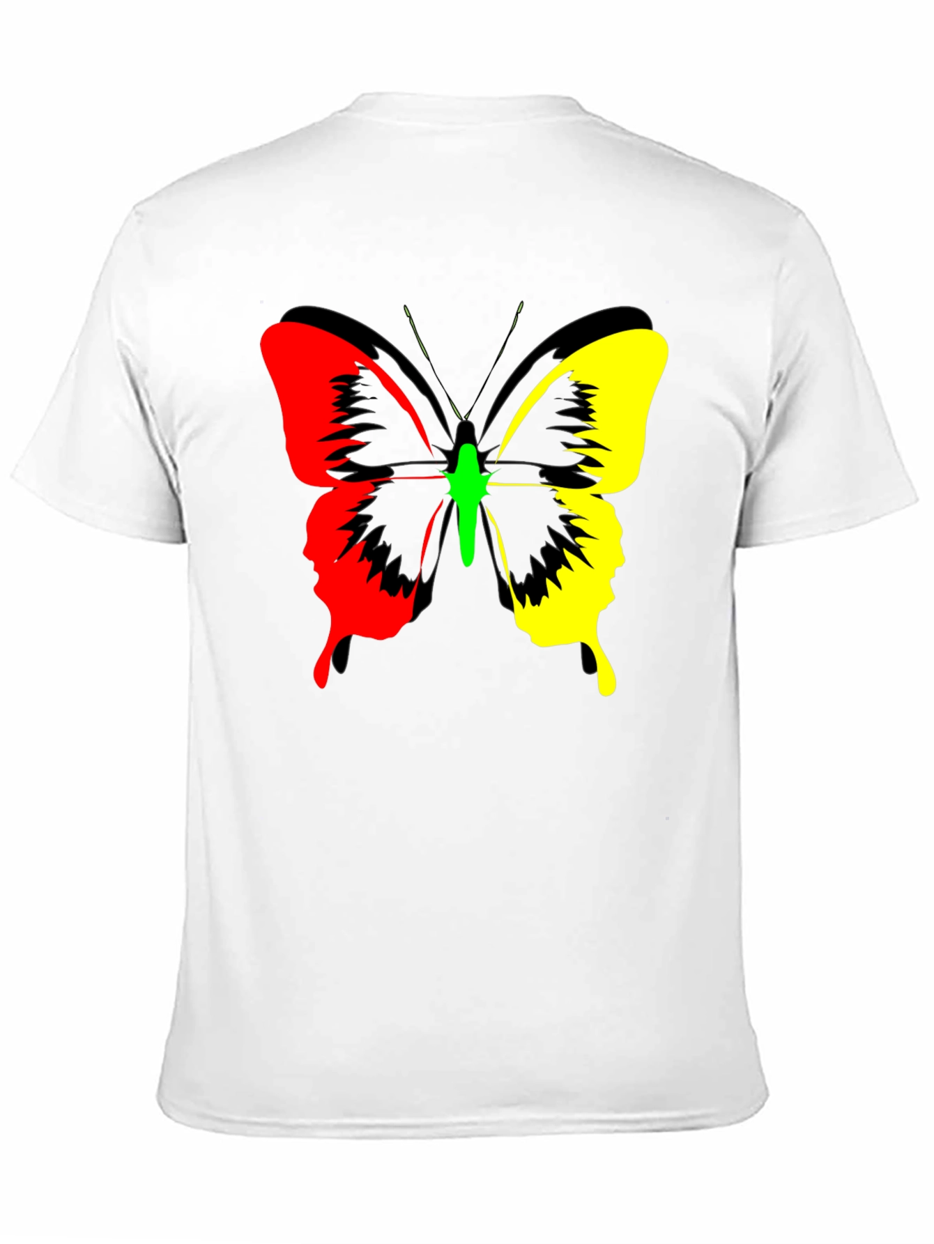 Black Butterfly Graphic Print Tee - Bold Fashion view 11