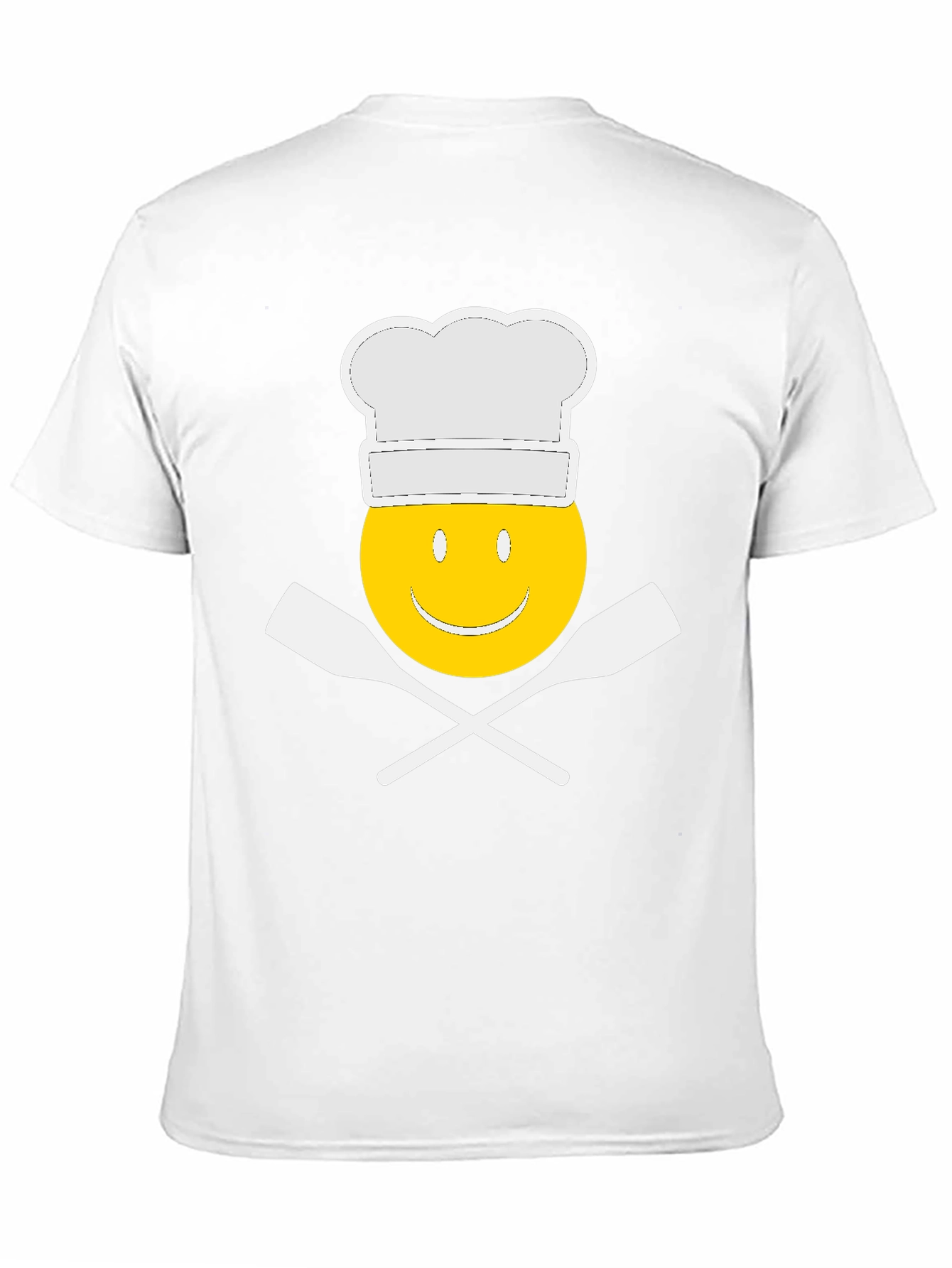 Black Chef Emoji Graphic T-Shirt, Funny Cooking Tee view 11
