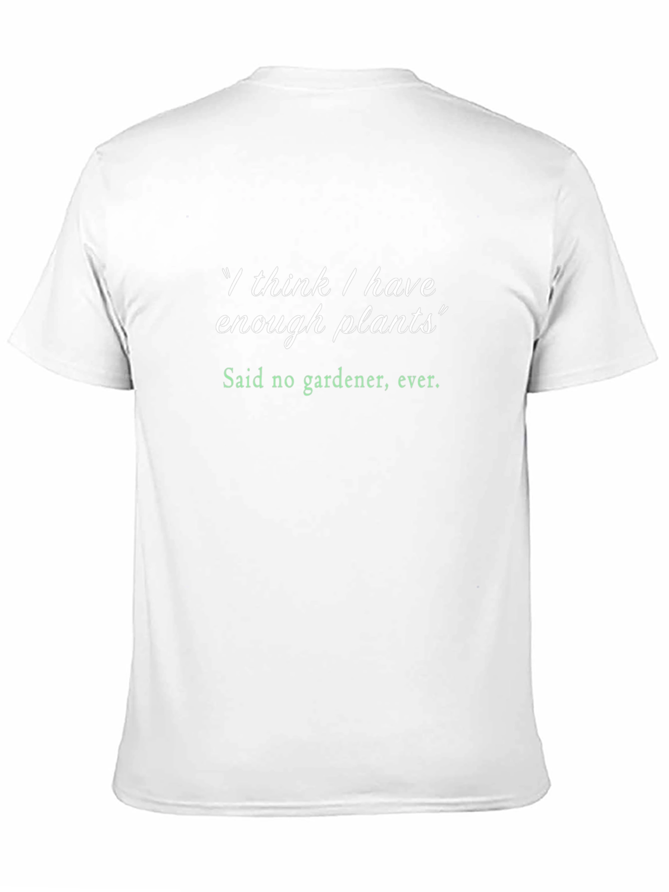 Black Gardener's Humor T-Shirt - Plant Lover Tee view 11