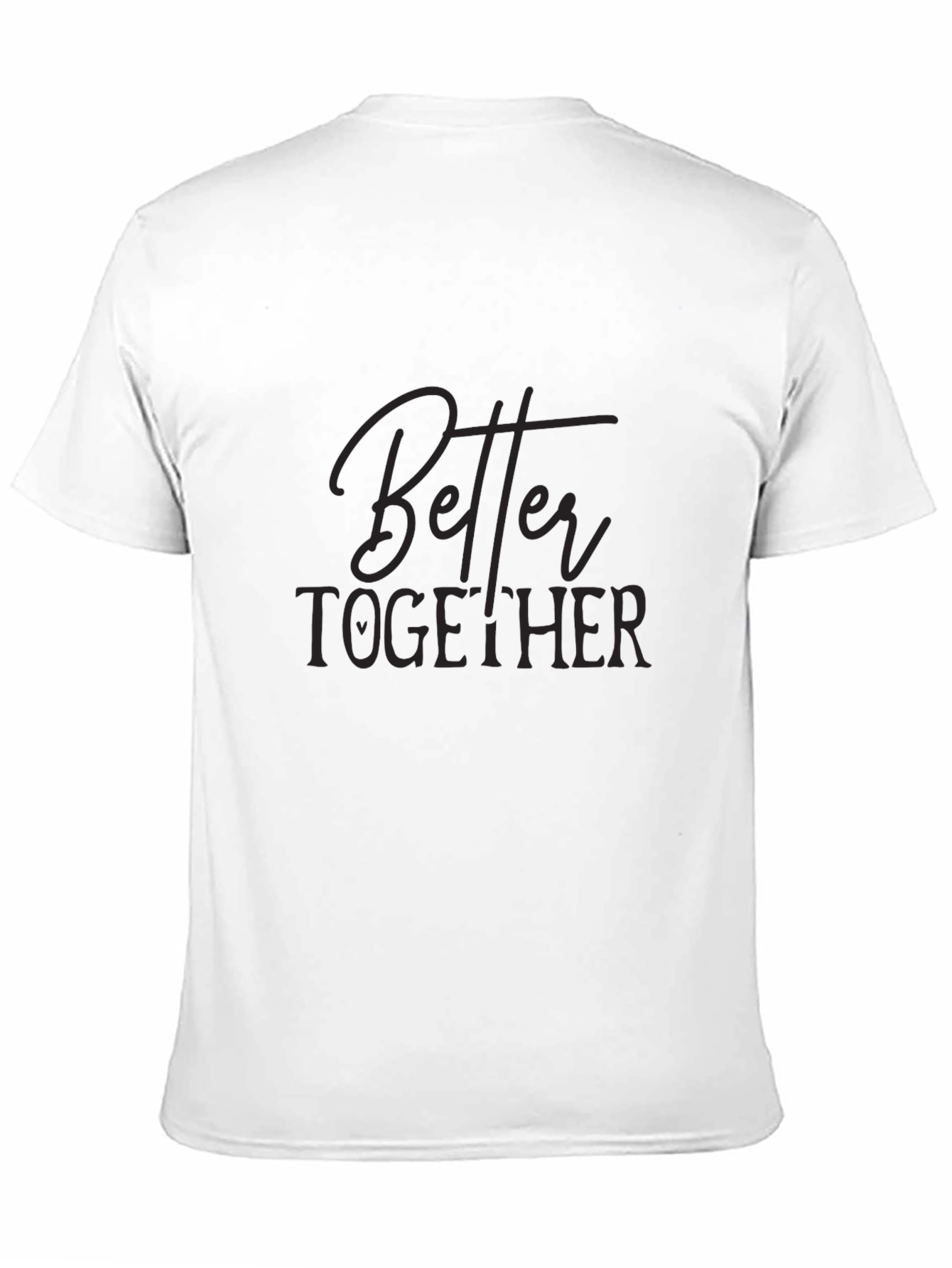 Black Better Together Graphic Black T-Shirt view 11