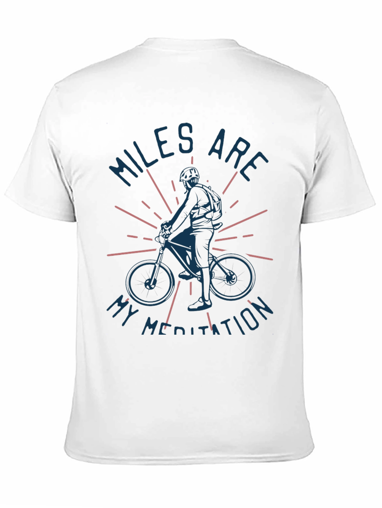 Black Miles Are My Meditation Graphic T-Shirt view 11