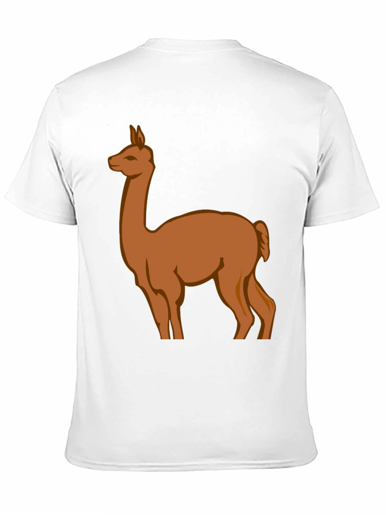 Black Llama Graphic Tee - Black Cotton Blend view 11