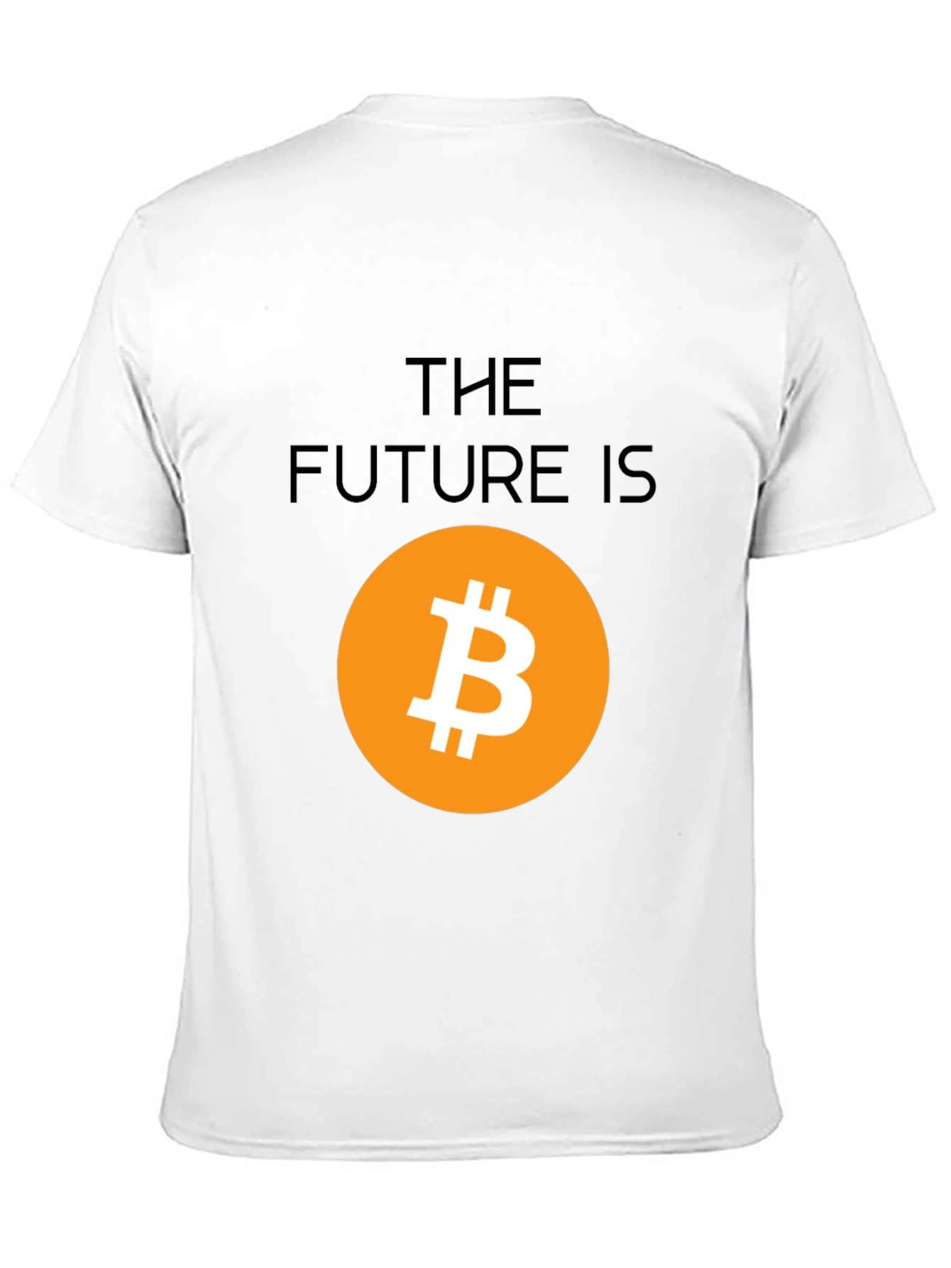 Black Bitcoin Future Graphic Tee - Crypto Black T-Shirt view 11