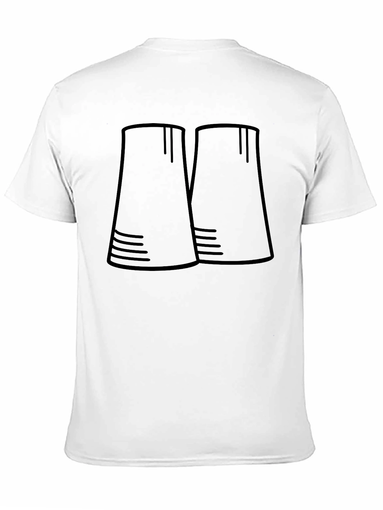 Black Cooling Tower T-Shirt - Black view 11