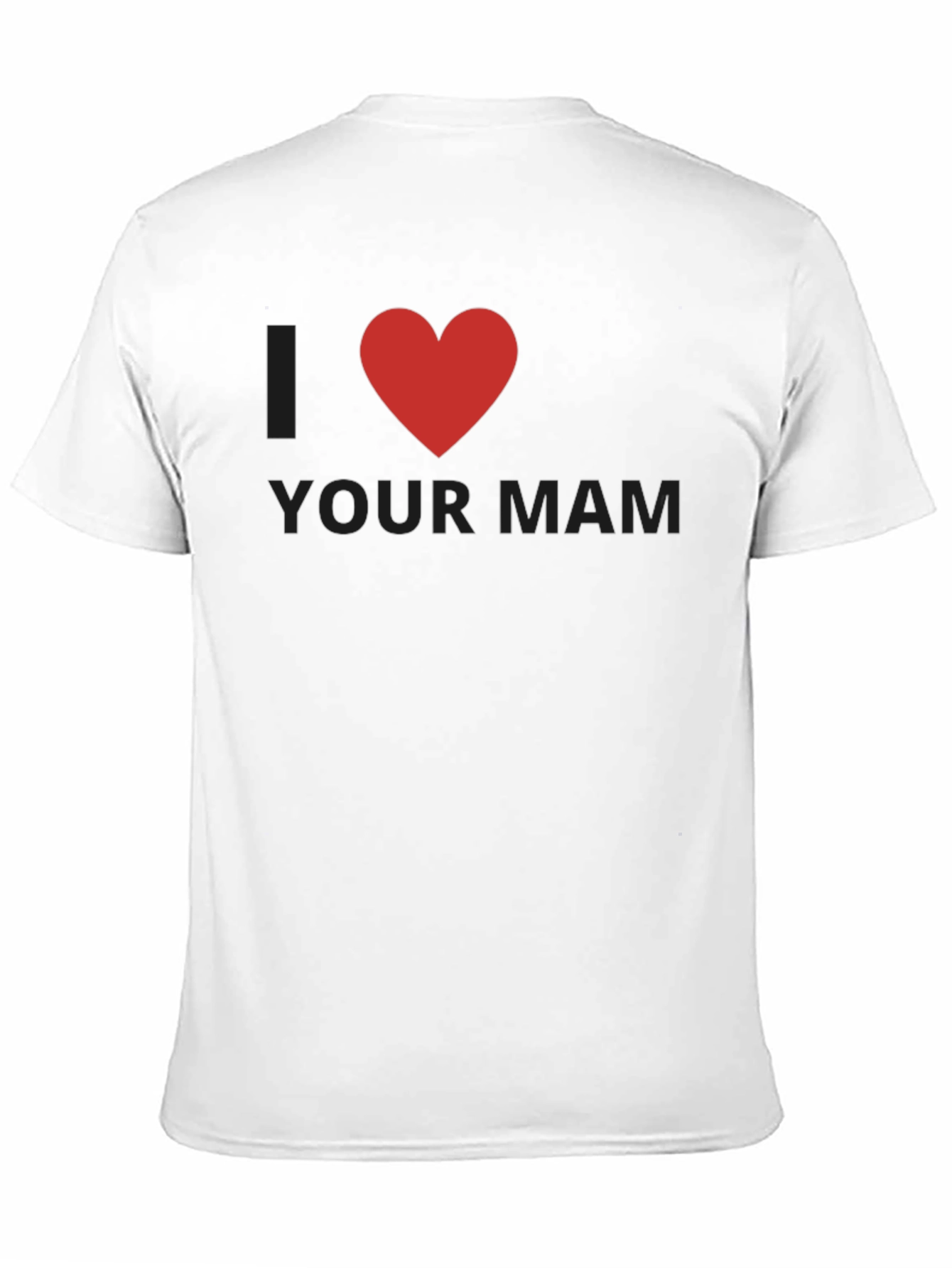 Black I Heart Your Mam Graphic T-Shirt view 11