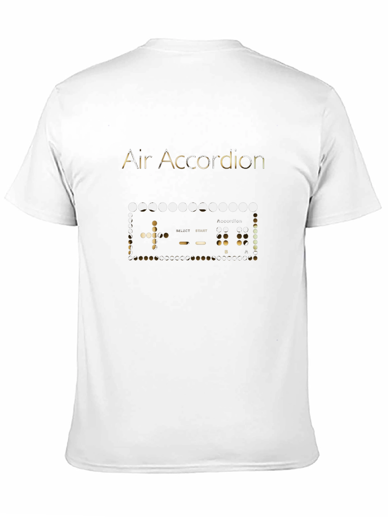 Black Air Accordion Graphic T-Shirt - Black Cotton Tee view 11