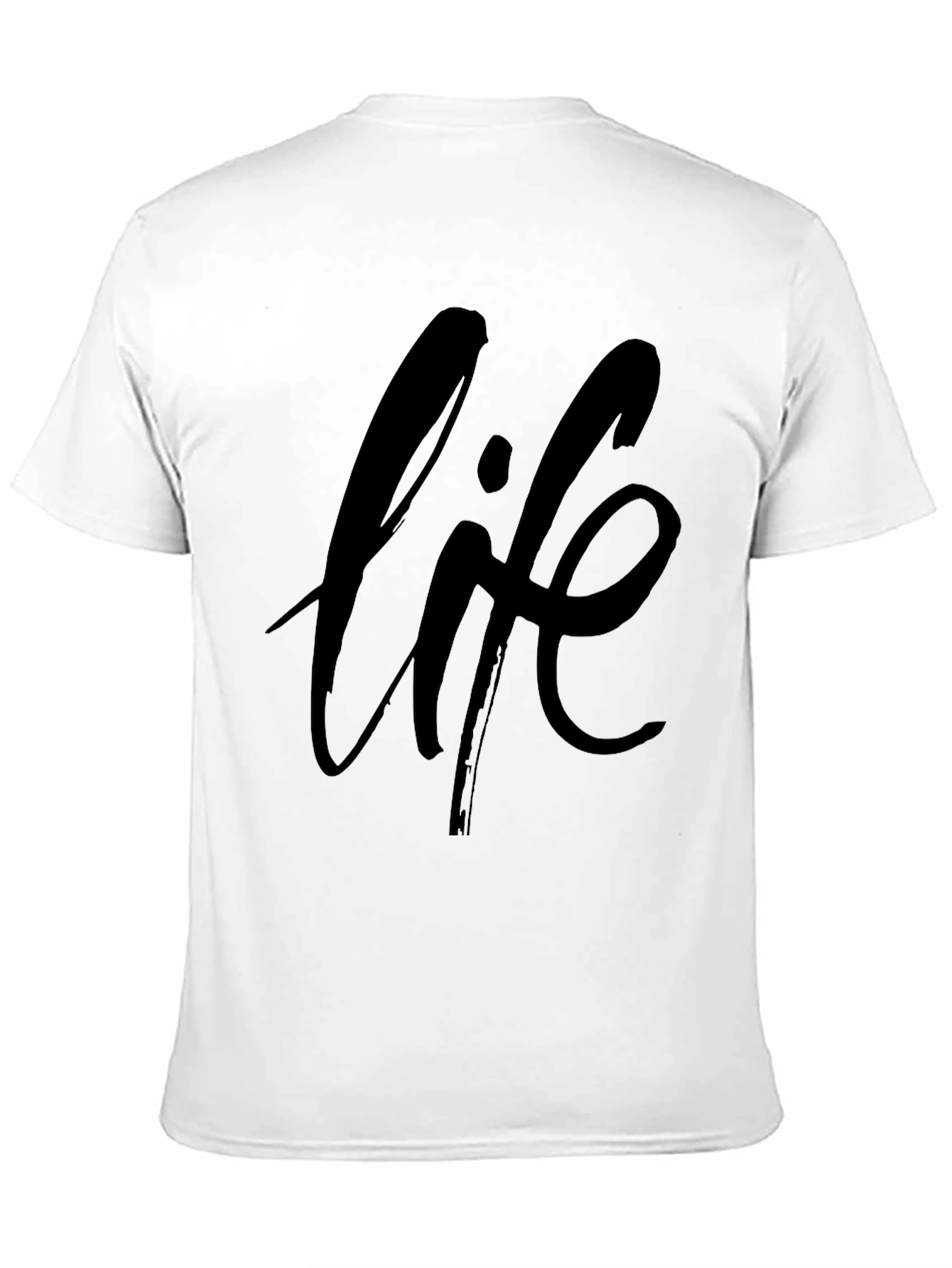 Black Life Graphic Black T-Shirt view 11