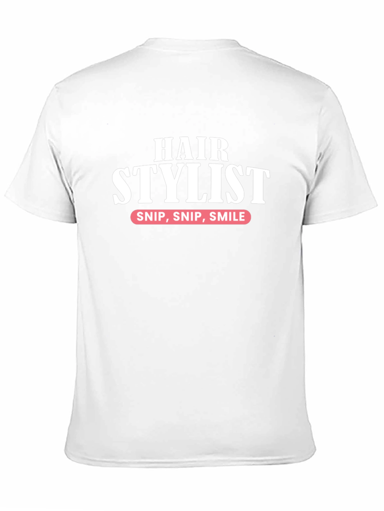 Black Hair Stylist Graphic Tee - Snip Snip Smile - Unisex view 11