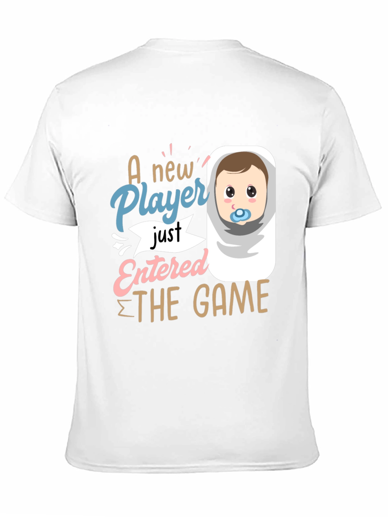 Black New Player Baby Graphic Tee view 11
